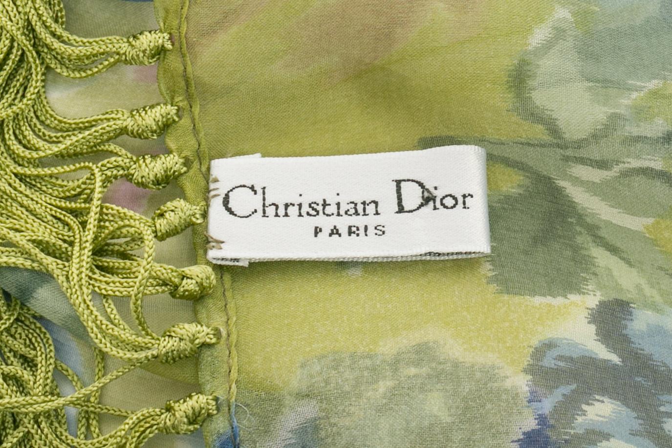 Foulard di mussola Dior in vendita 1