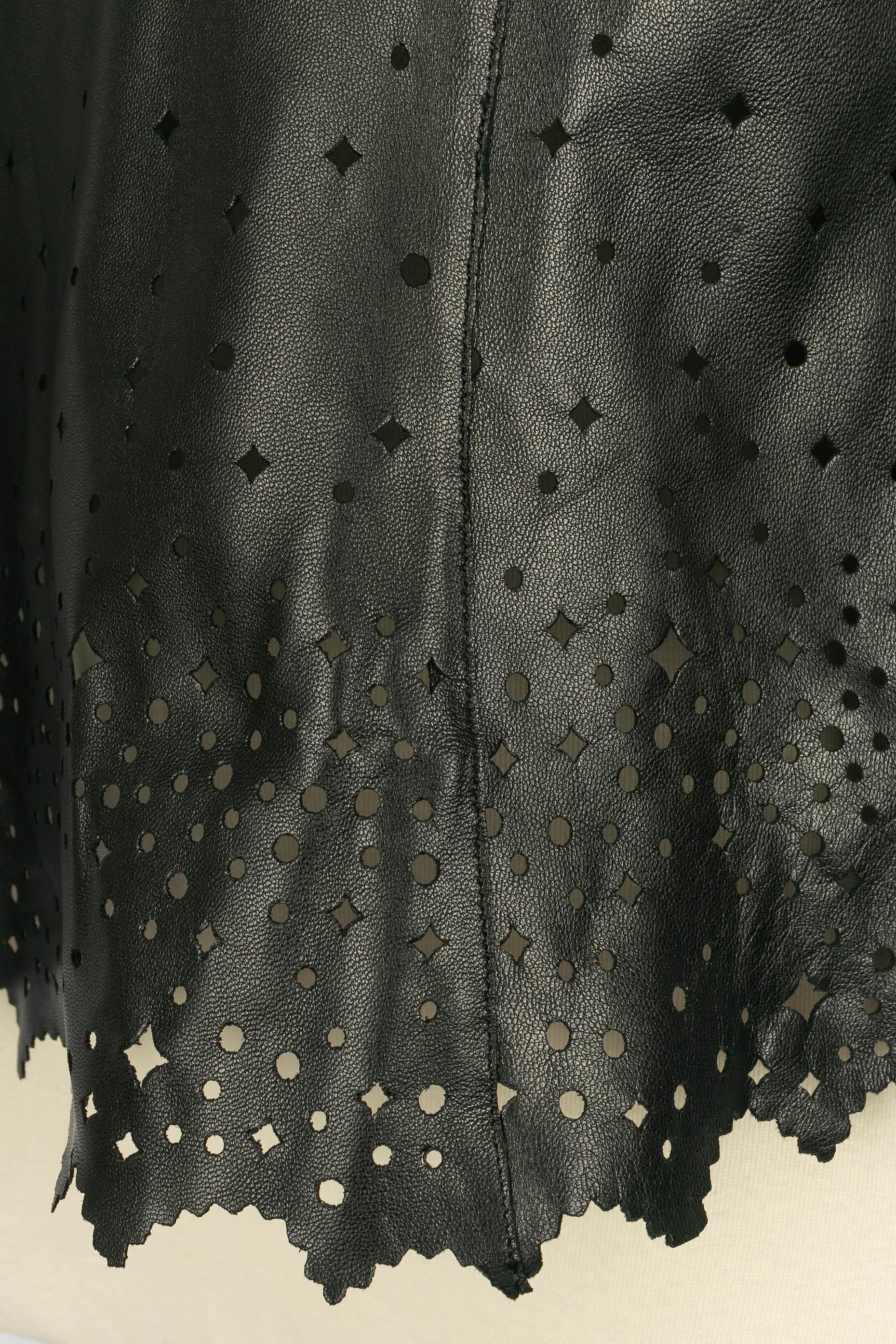 Top in pelle Thierry Mugler in vendita 2