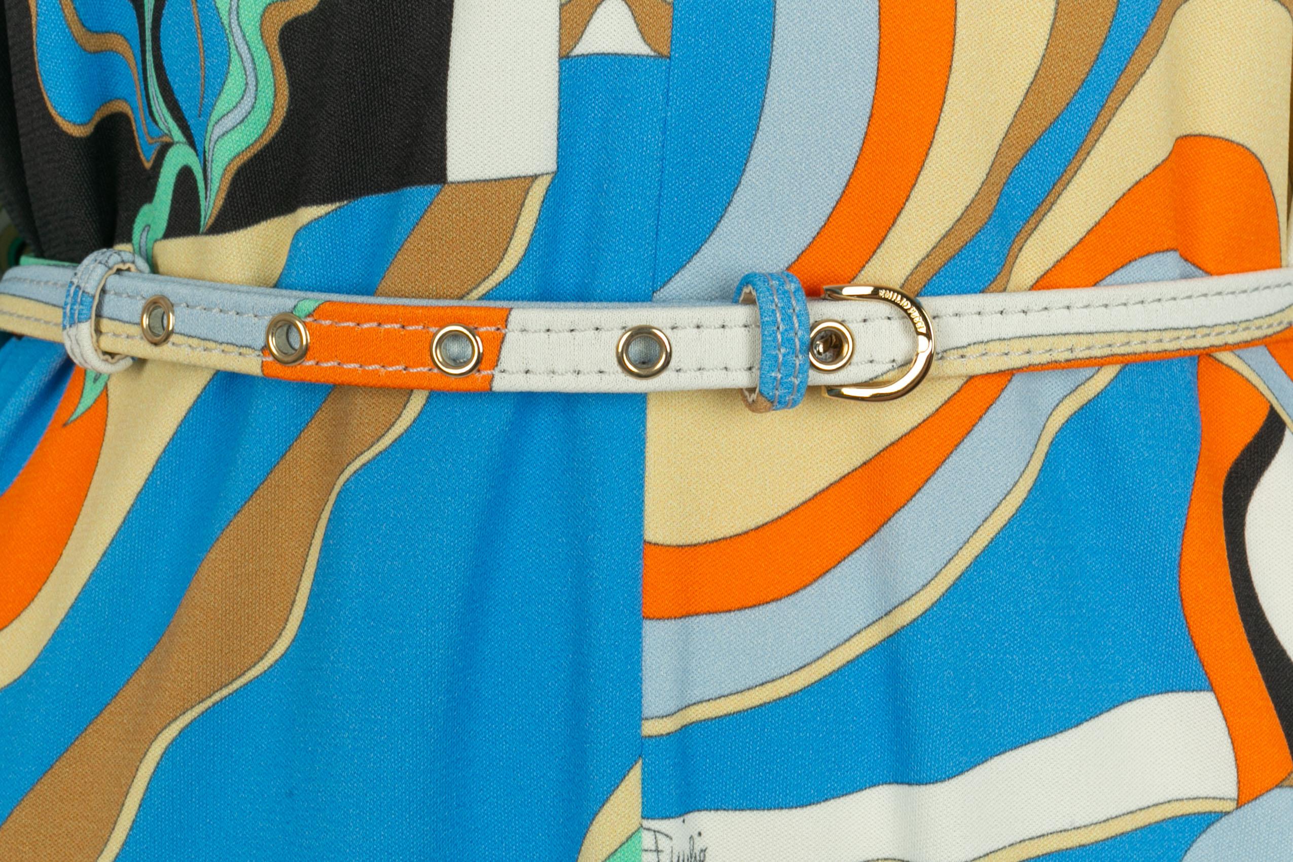 Gris Robe Emilio Pucci en vente