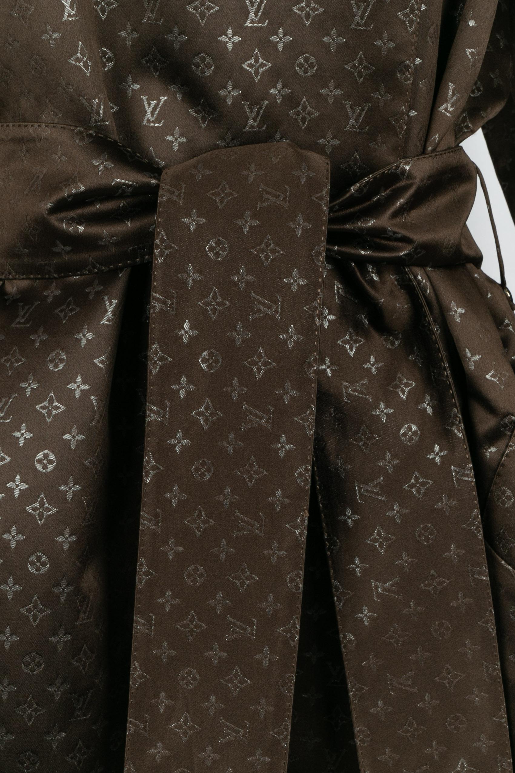 Trench Monogram Louis Vuitton In condizioni ottime in vendita a SAINT-OUEN-SUR-SEINE, FR
