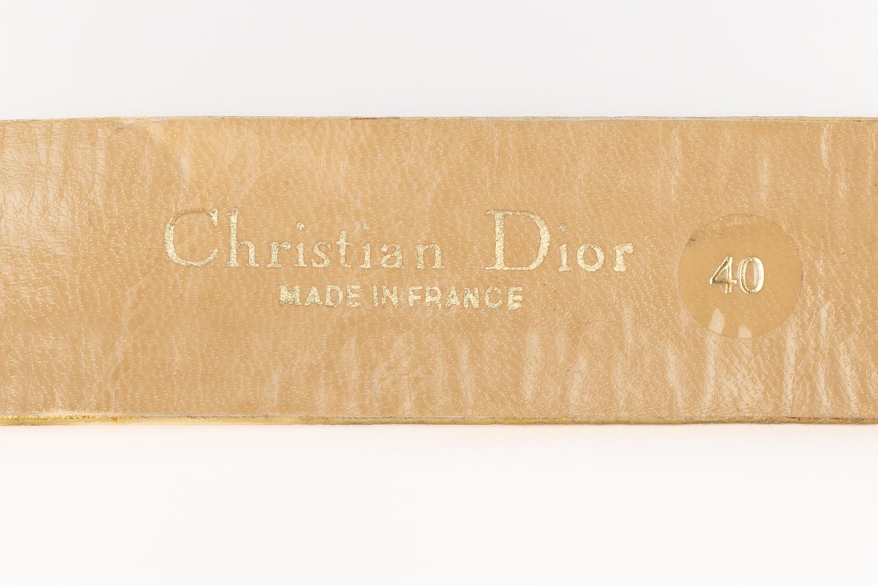 Cintura Christian Dior in vendita 3