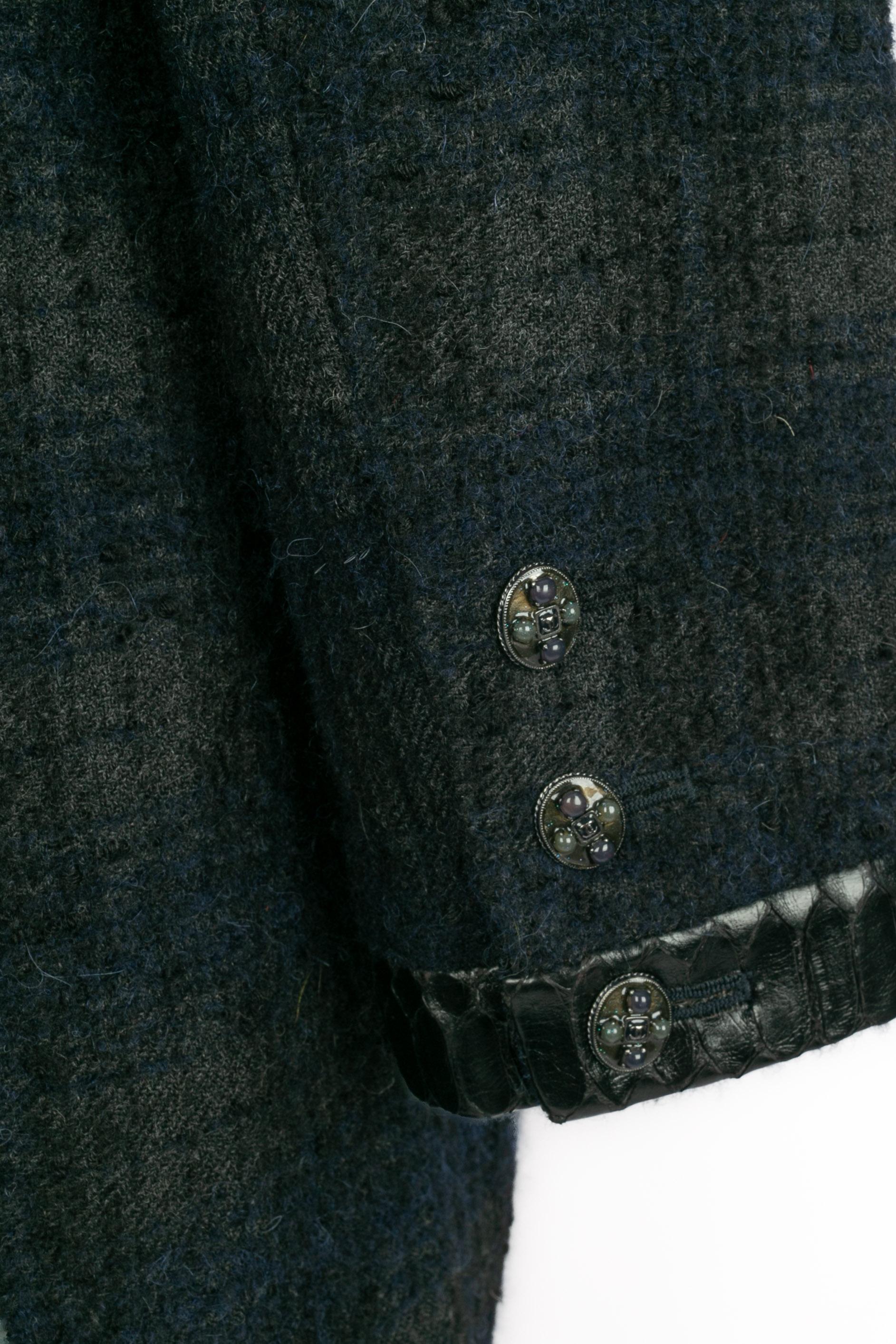 Donna Giacca Chanel in tweed in vendita