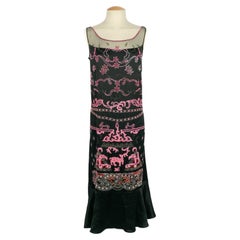 Antique Jean Patou dress 'China night' 1923
