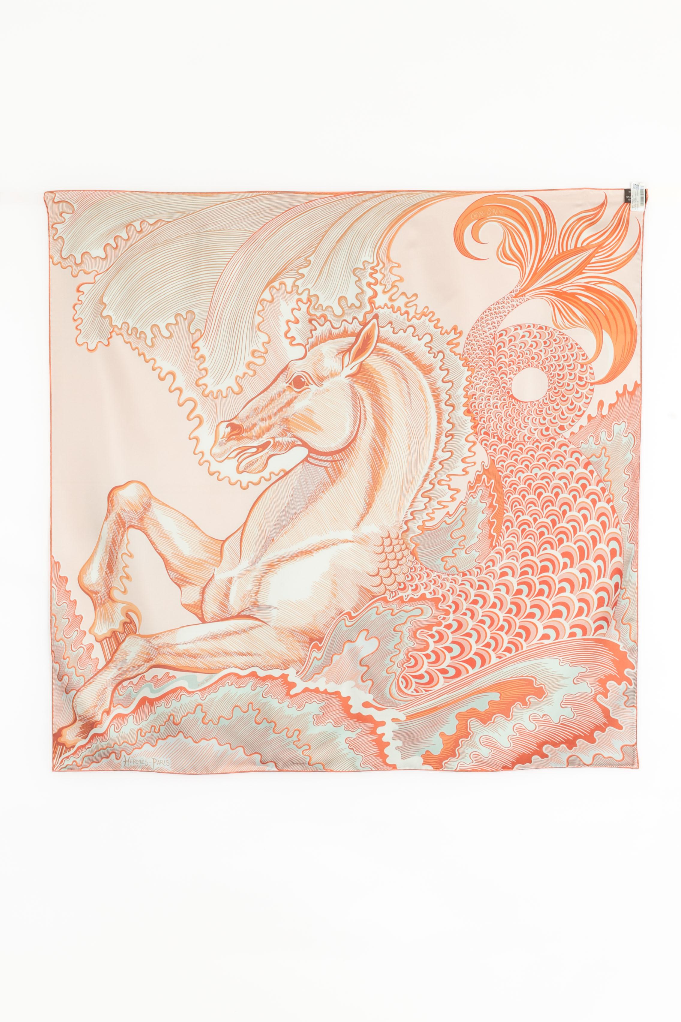 Donna Foulard/sciarpa a due facce di Hermès 