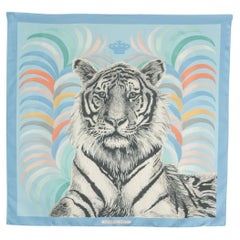 Blue Scarves