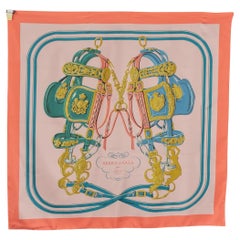 Foulard / écharpe double face 'Gala bridles' Hermès