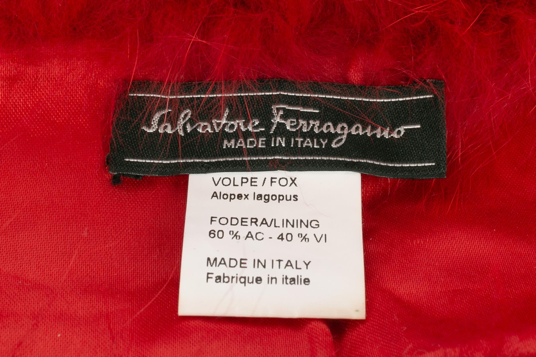 Fazzoletto da collo Salvatore Ferragamo in vendita 2