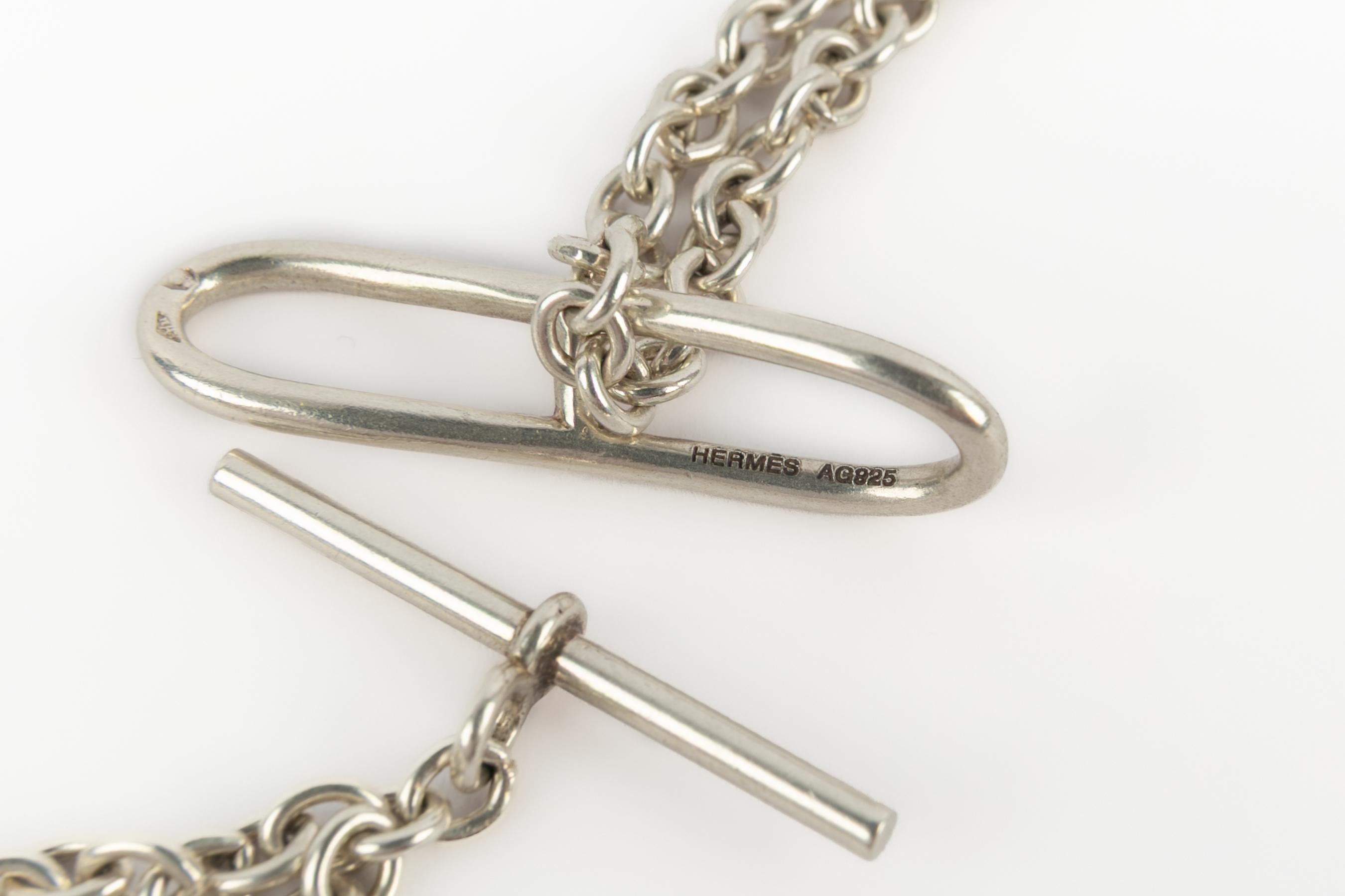 Hermès sautoir 'Twist anchor chain' For Sale 1