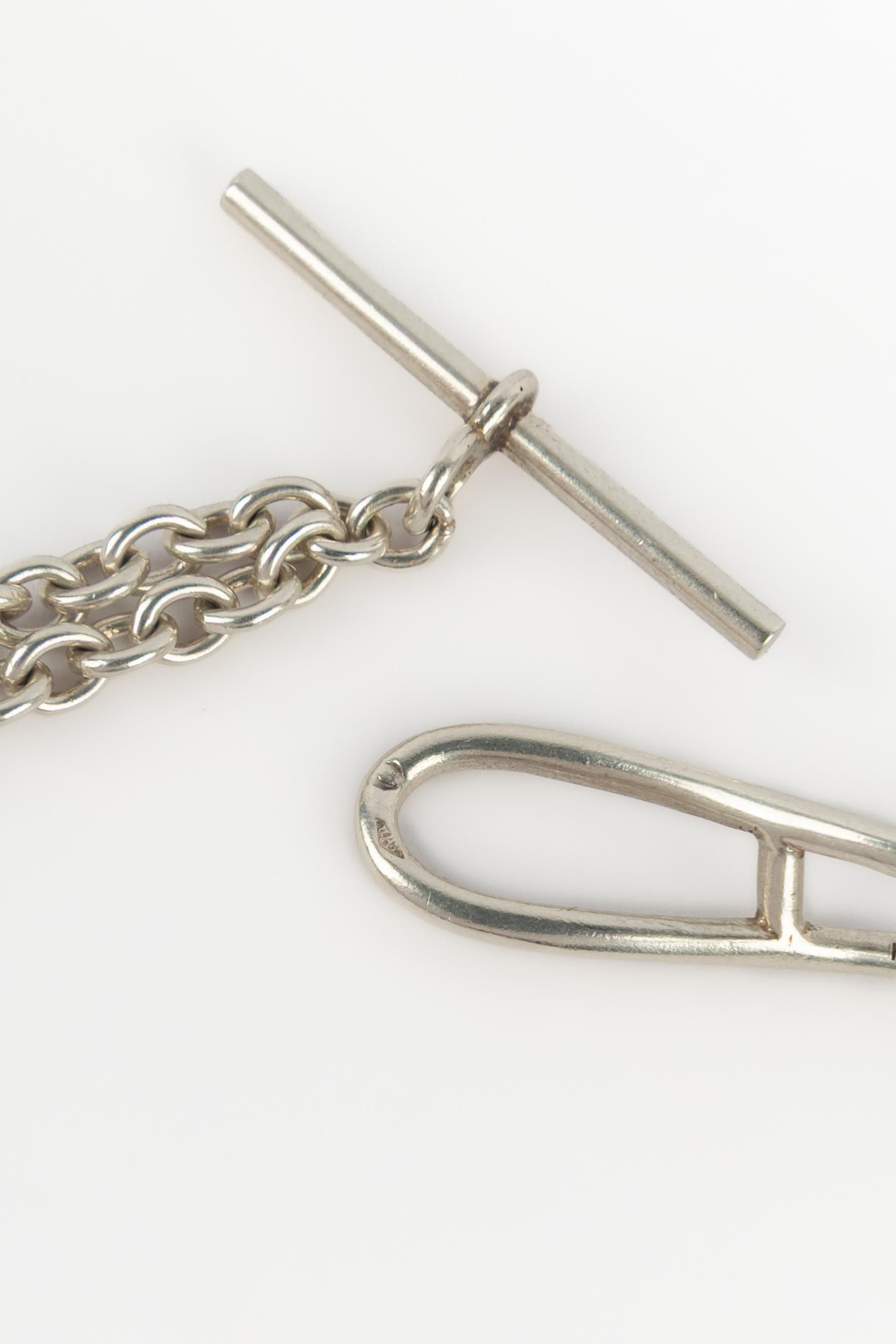 Hermès sautoir 'Twist anchor chain' For Sale 2