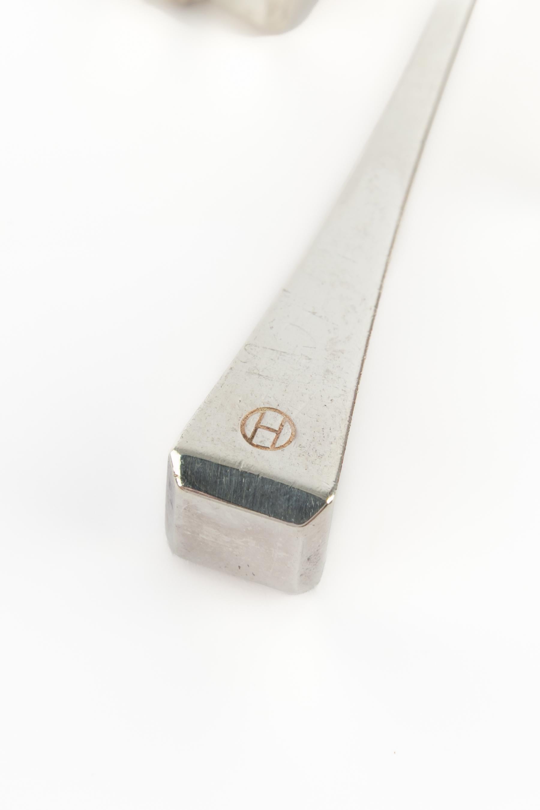 Hermès necklace 'forge stud' For Sale 4