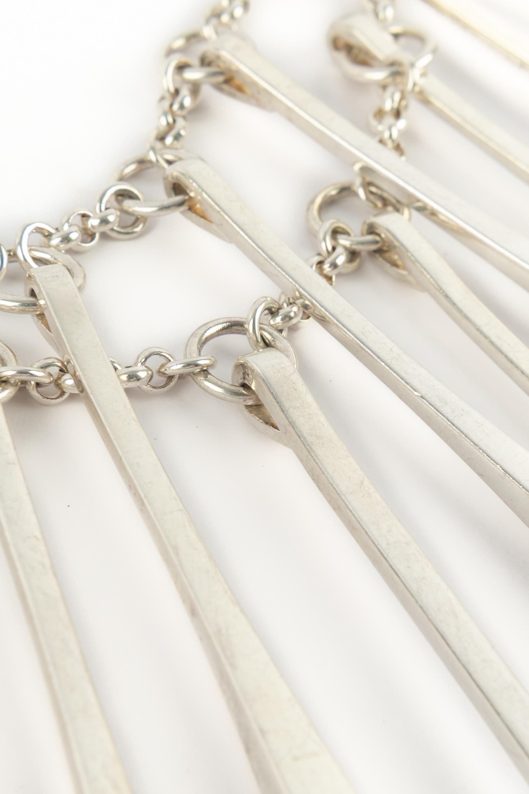 Hermès necklace 'forge stud' For Sale 2