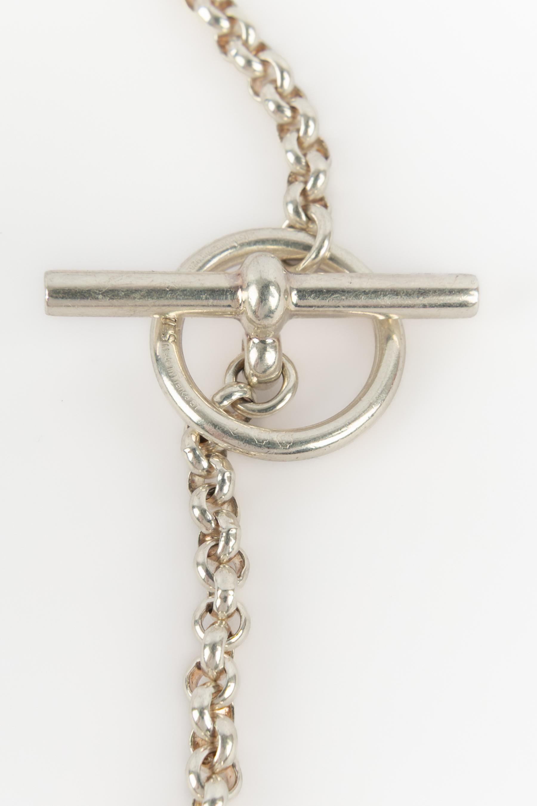 Hermès necklace 'forge stud' For Sale 5