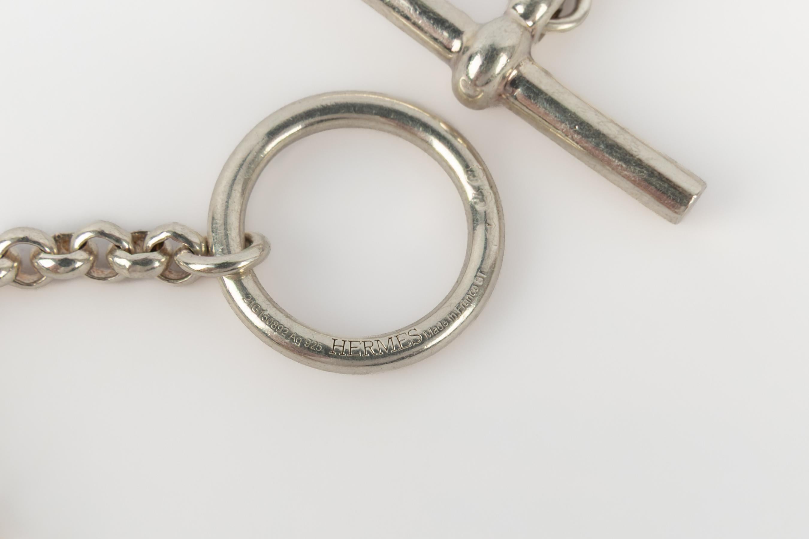 Hermès necklace 'forge stud' For Sale 6