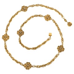 Collar trébol Chanel 1983