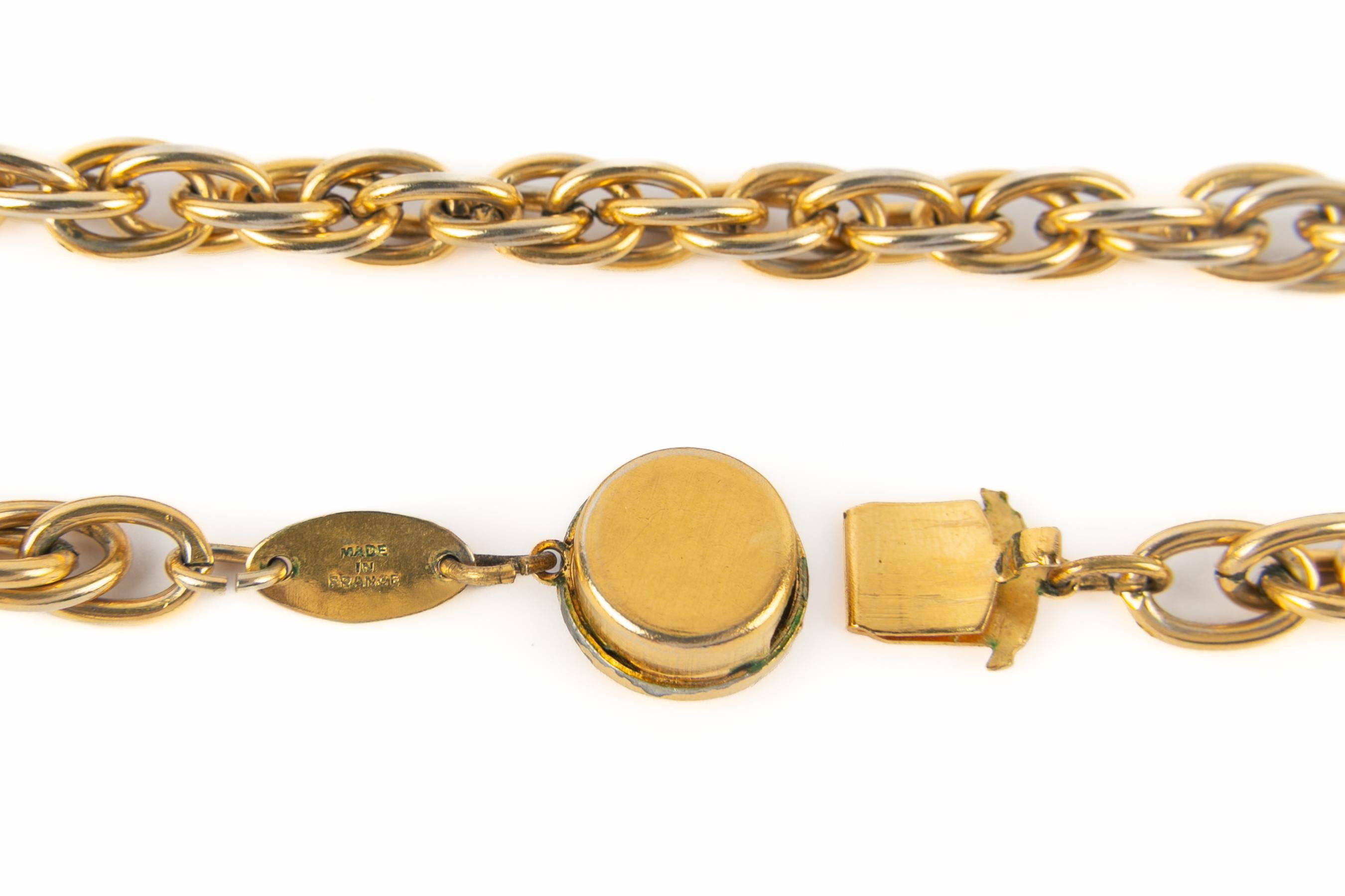Collana con trifoglio Chanel 1983 in vendita 1