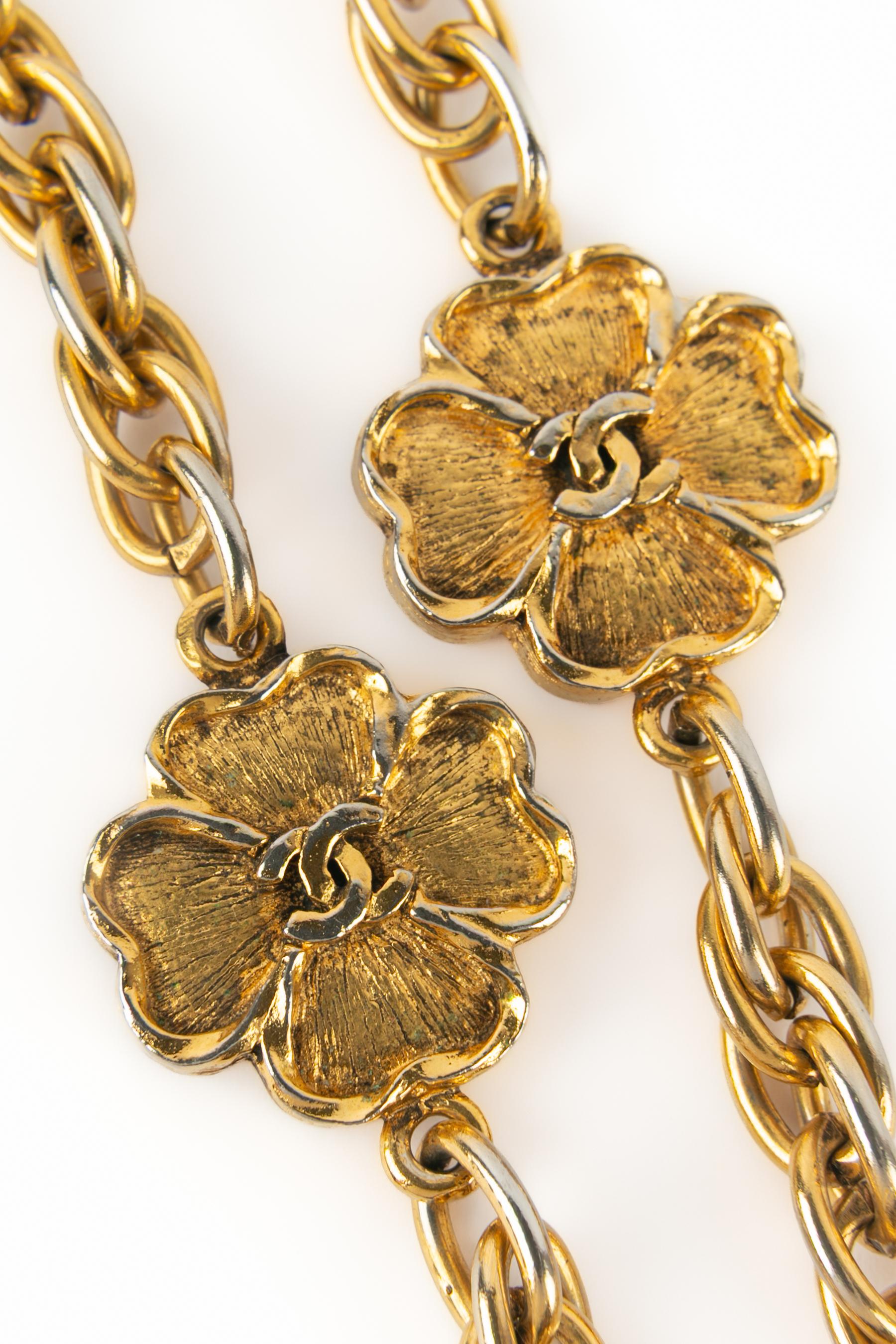 Collana con trifoglio Chanel 1983 in vendita 4