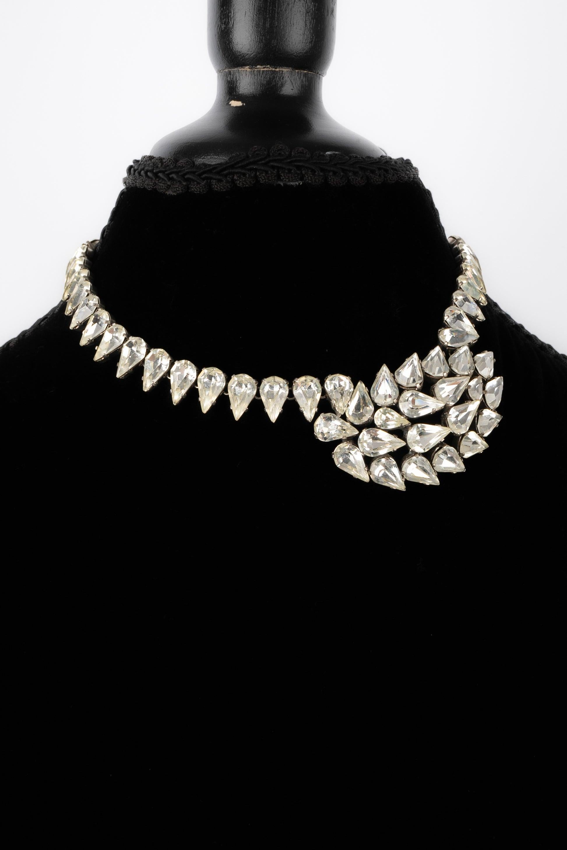 De las mujeres Collar Viintage con Piedras de Strass en venta