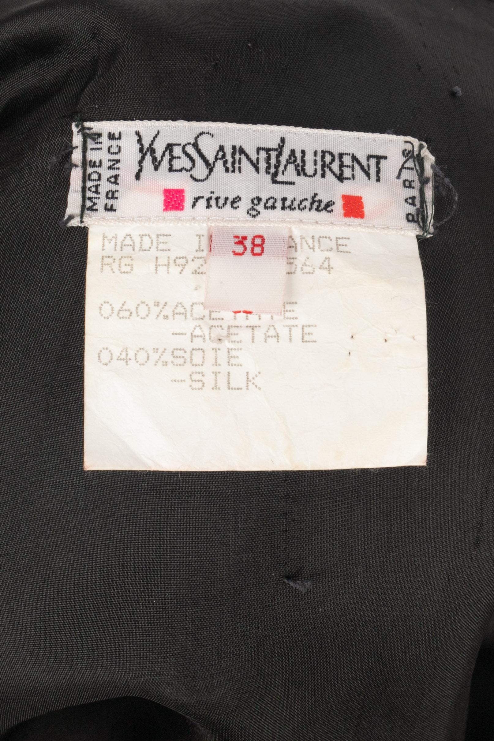 Gonna Yves Saint Laurent Inverno 1992 in vendita 4