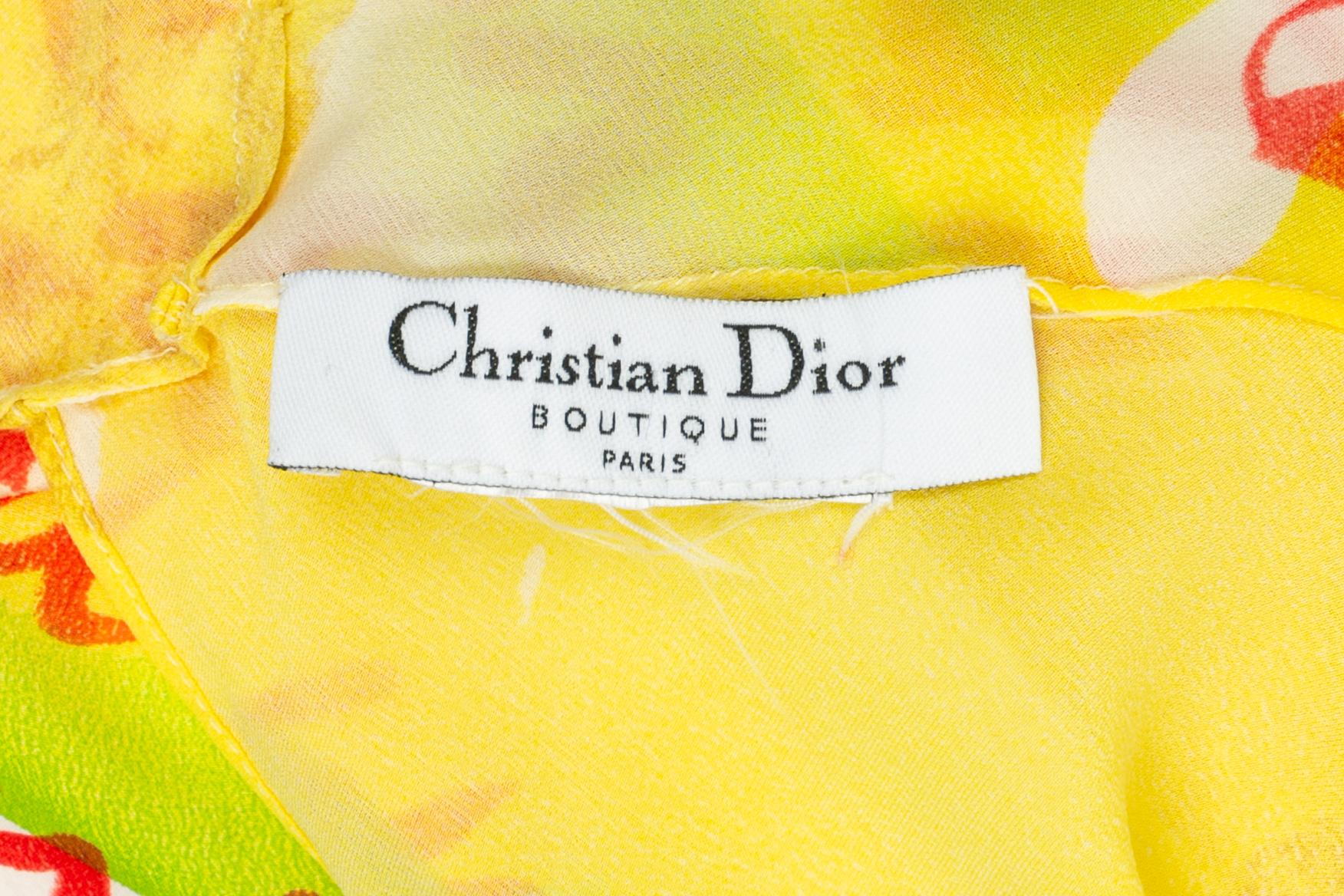 Set giallo Dior in vendita 8