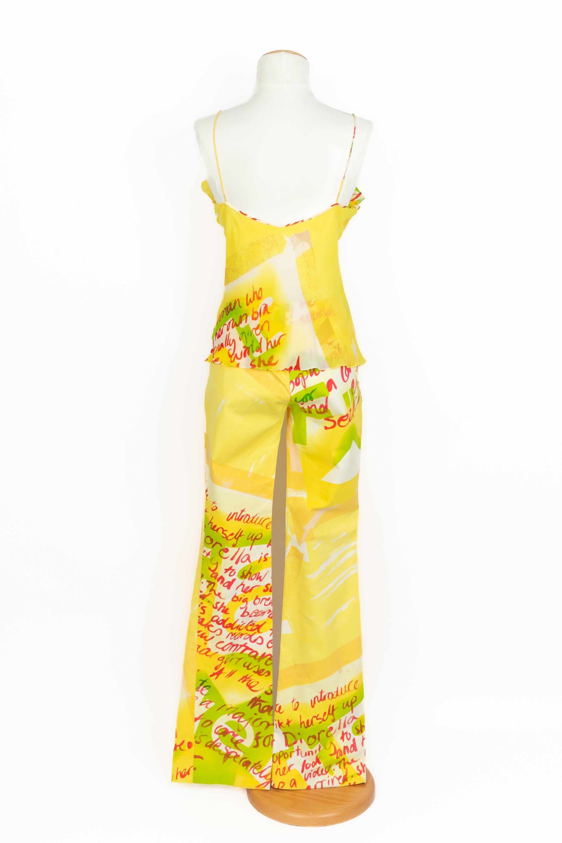 Set giallo Dior in vendita 4