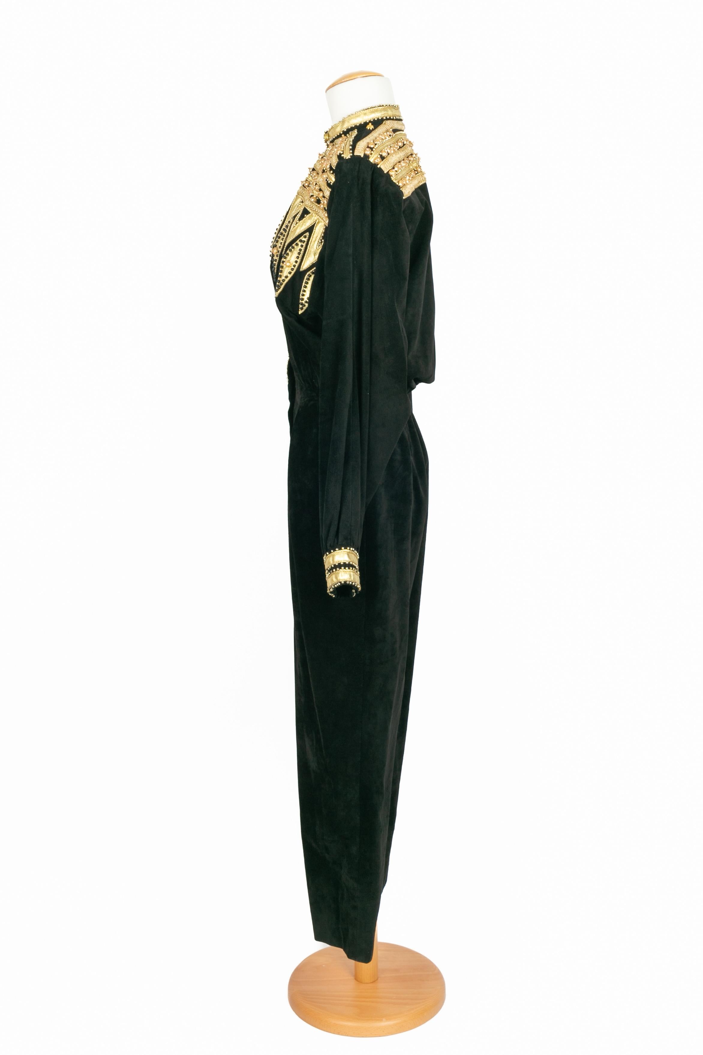 Combinaison en cuir Christian Dior en vente 1