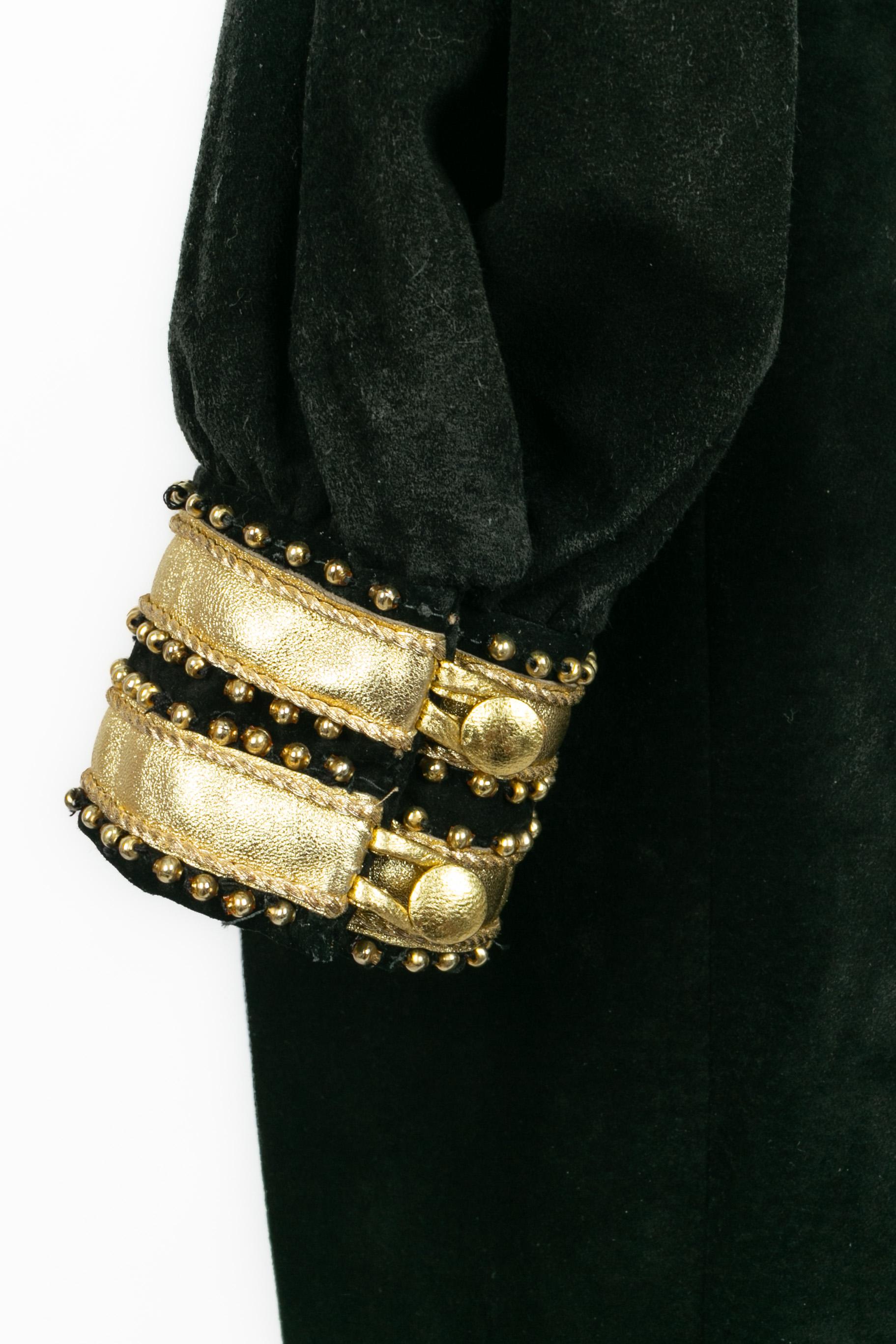 Combinaison en cuir Christian Dior en vente 5