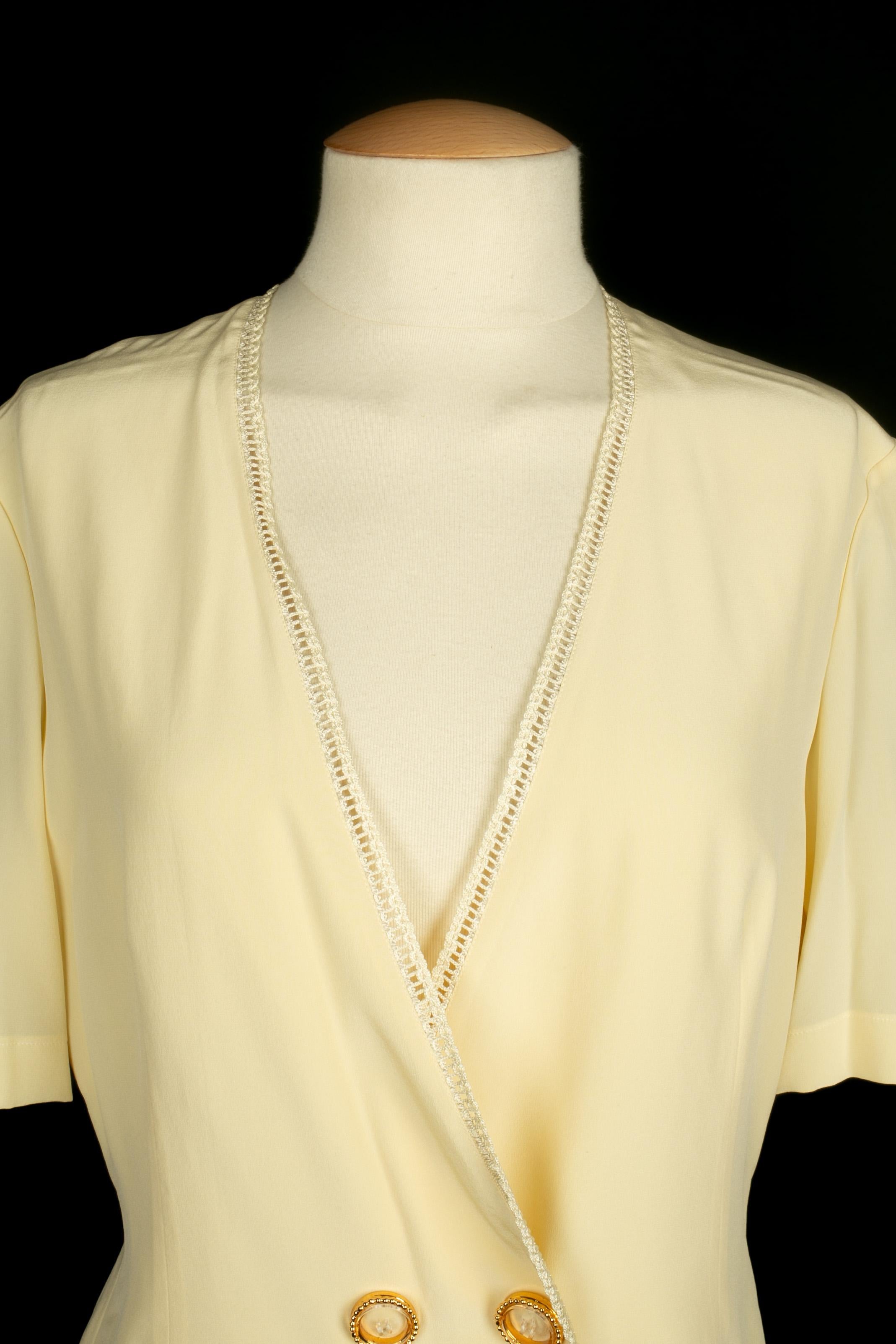Top en soie Dior en vente 2