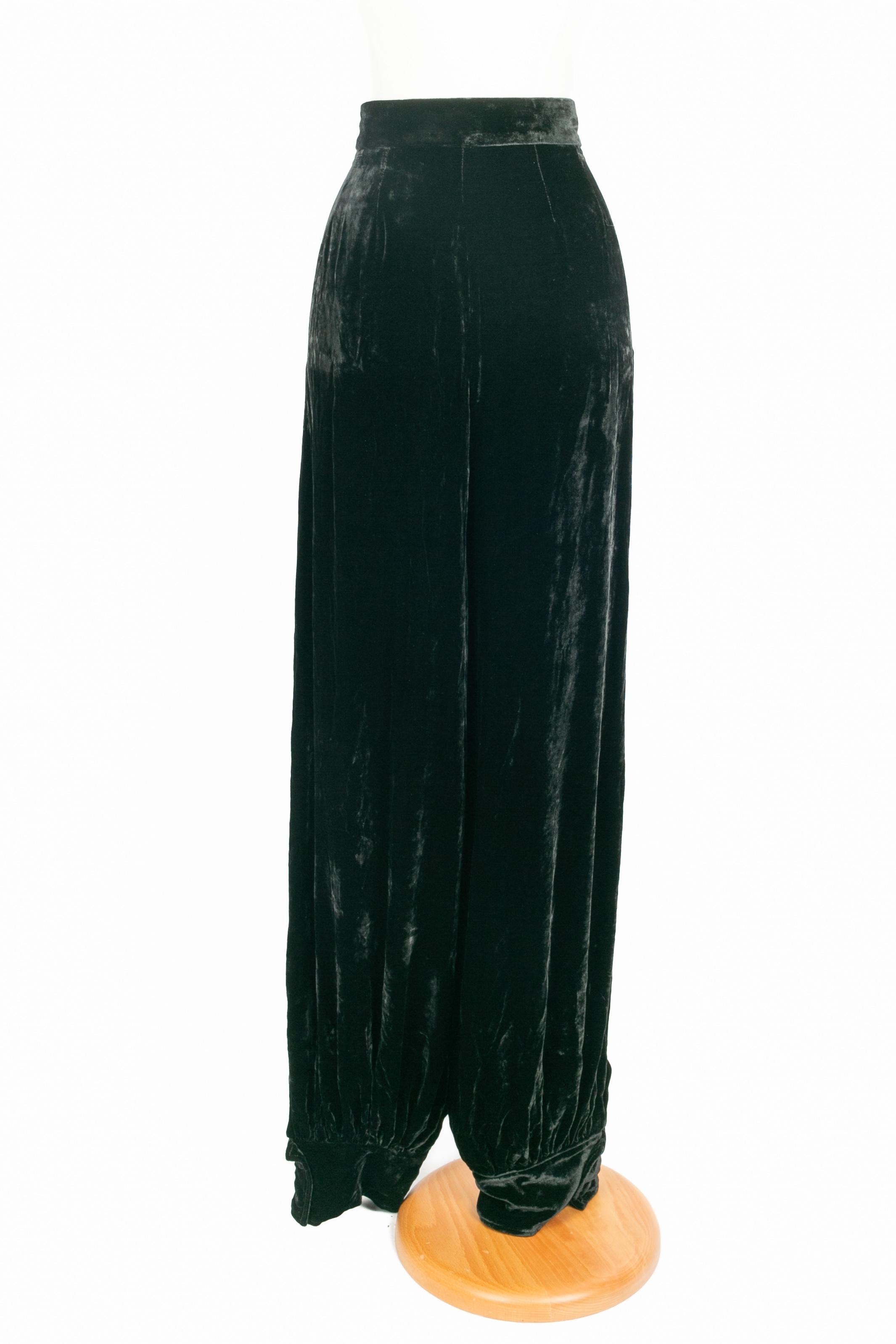 Stella McCartney Hose aus Samt Damen im Angebot
