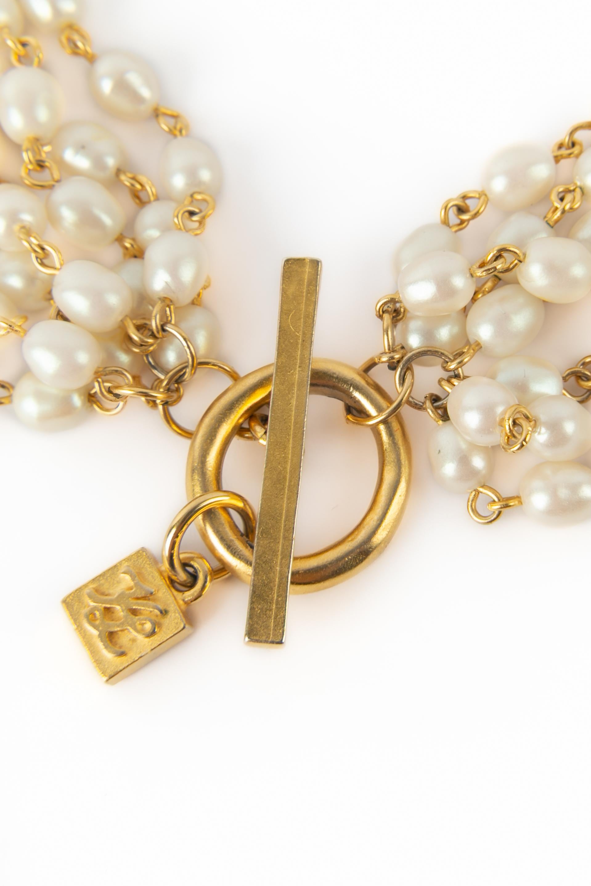 Collana di perle Karl Lagerfeld in vendita 2