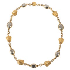 Yves Saint Laurent baroque necklace