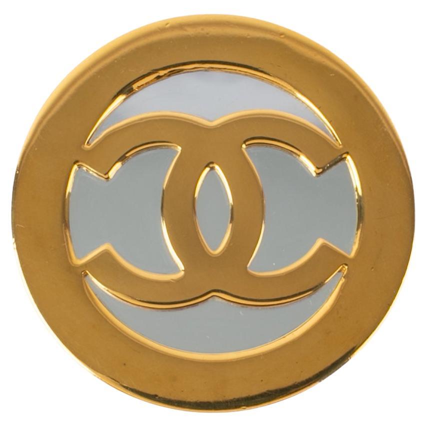 Spilla Chanel cc anni '90