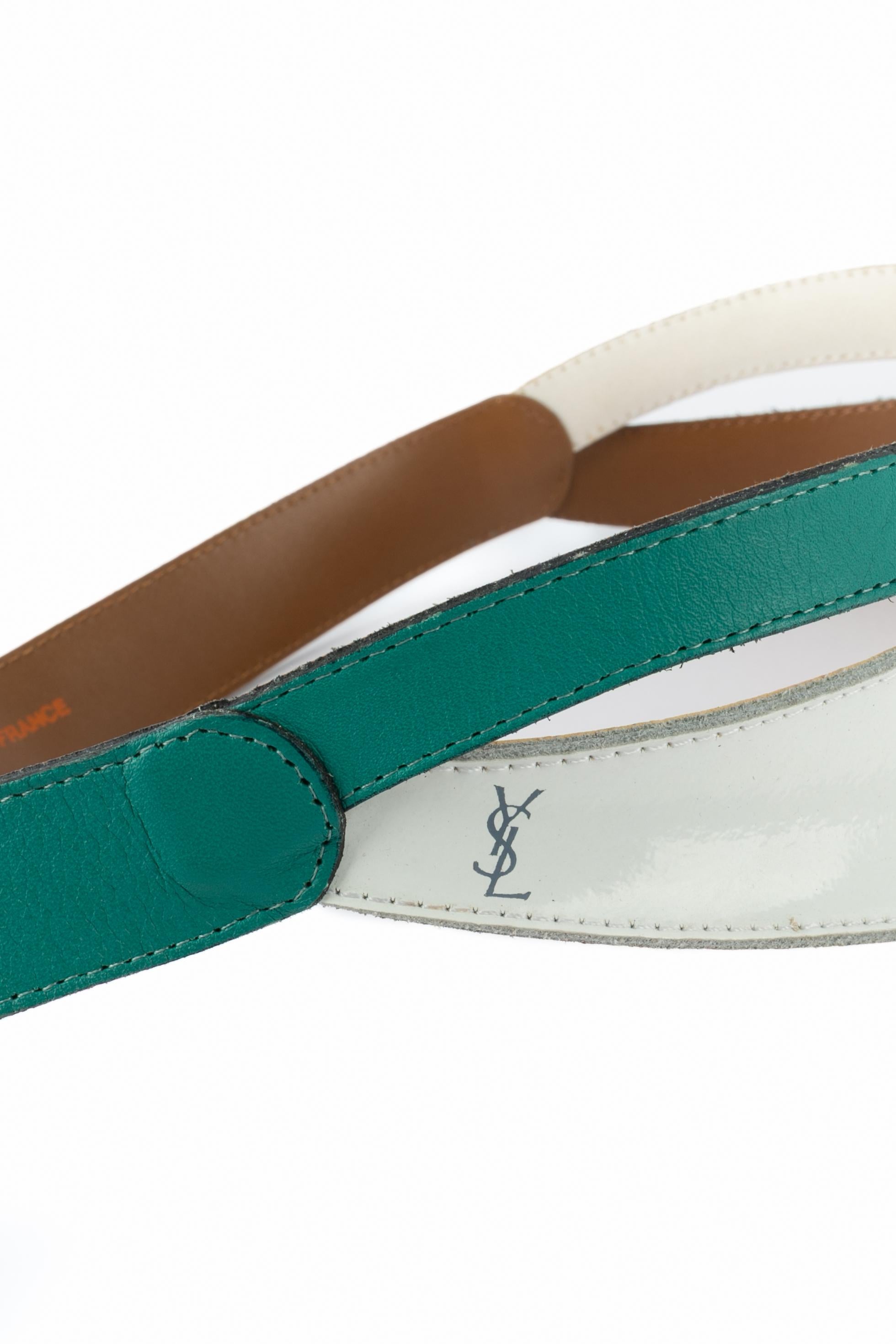 Cintura in pelle Yves Saint Laurent in vendita 1