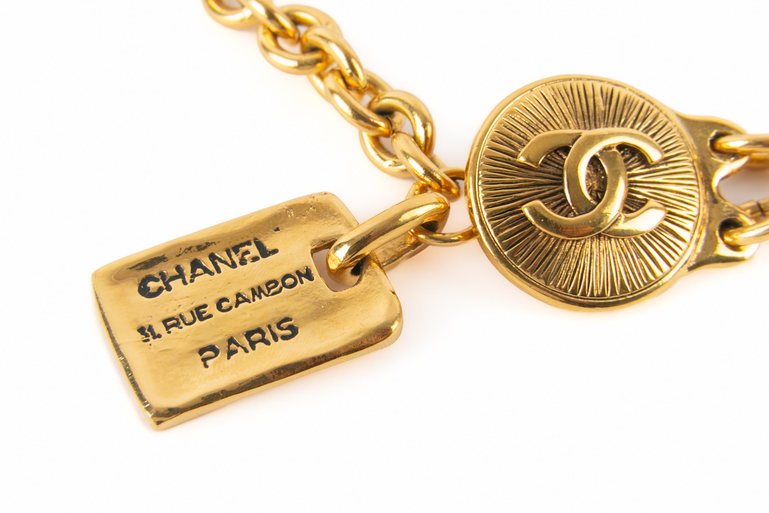 Chanel cc Halskette im Angebot 1