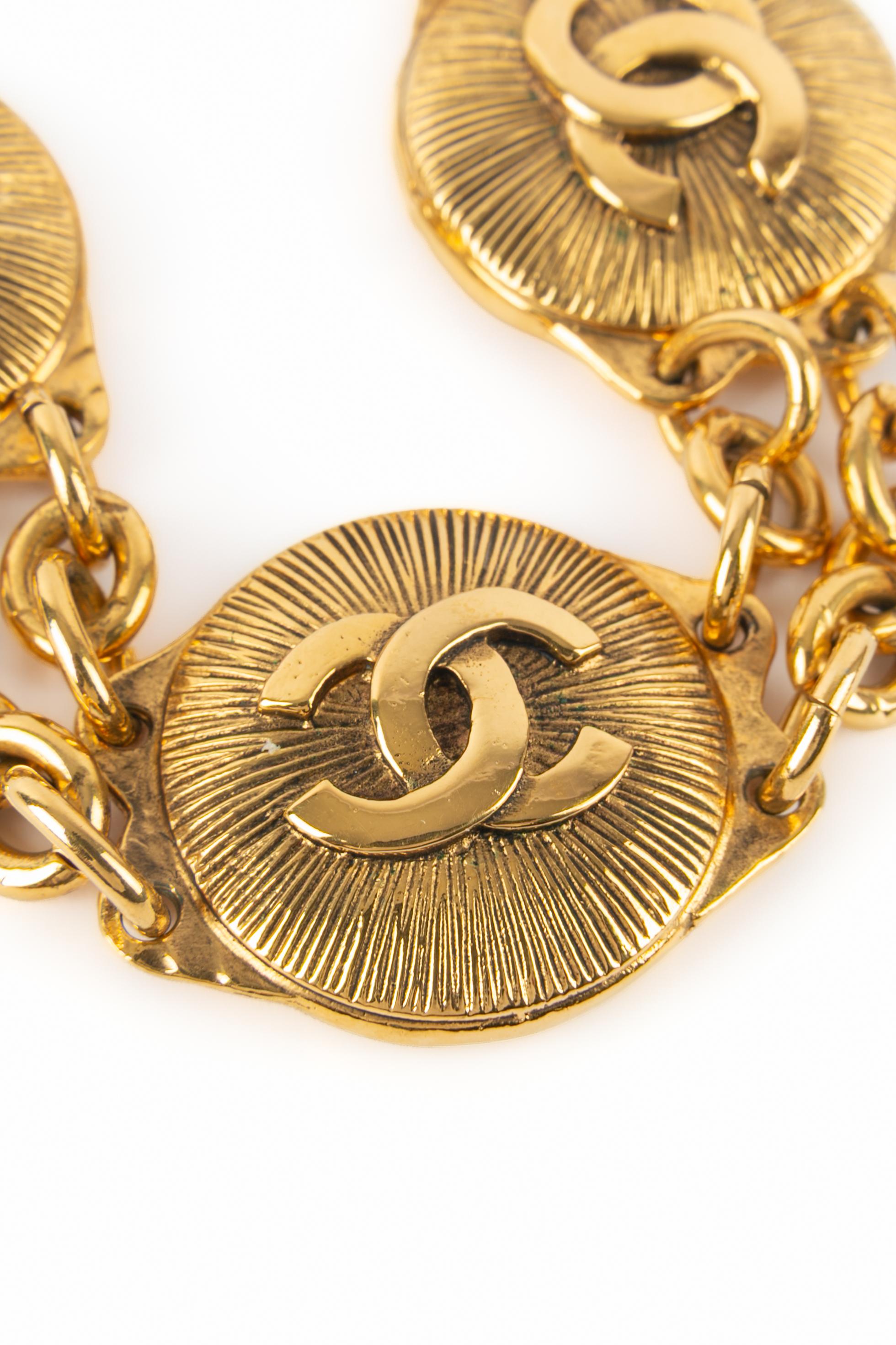 Chanel cc Halskette Damen im Angebot