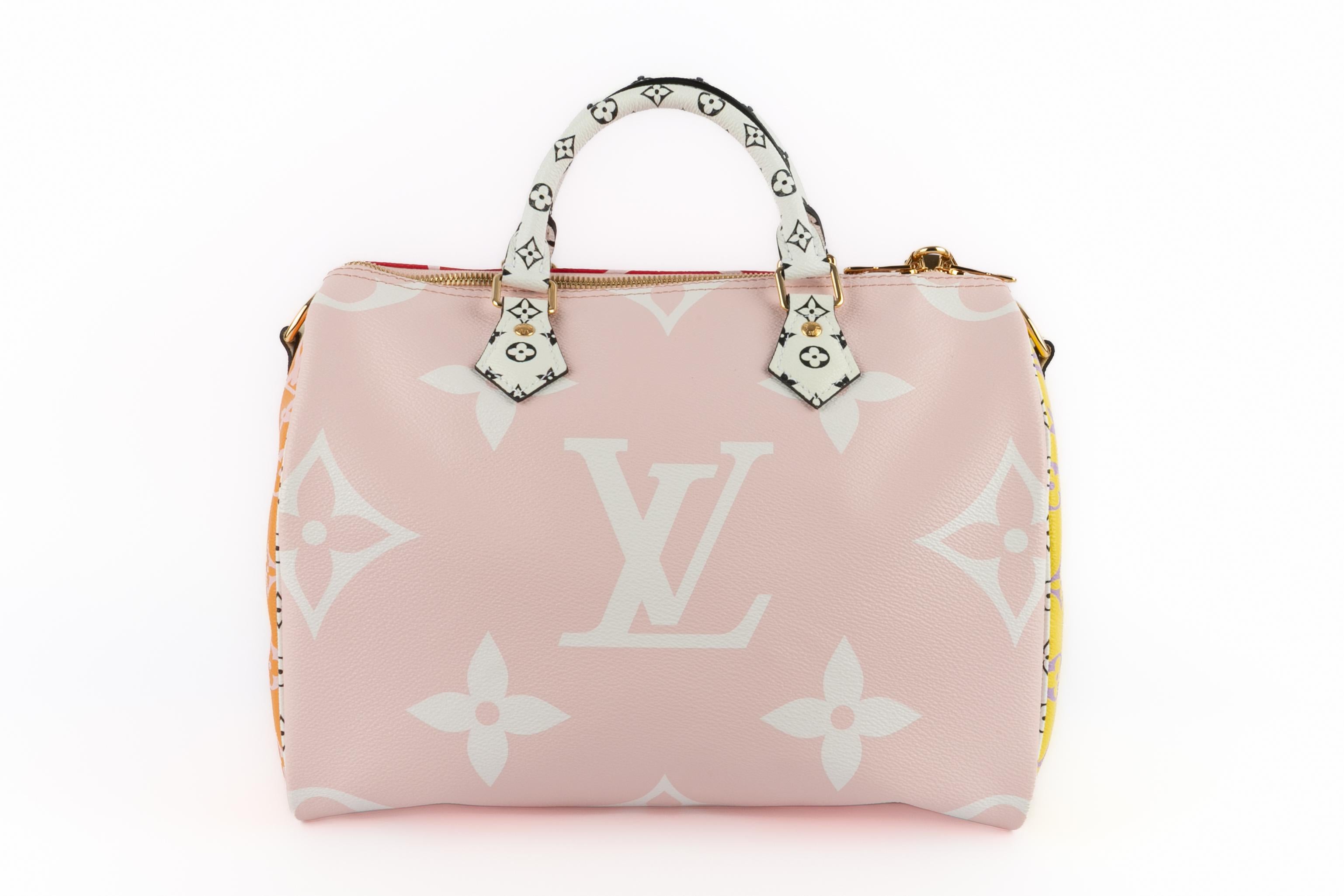 Louis Vuitton 30 Speedy Tasche 2019 limitierte Auflage im Zustand „Hervorragend“ im Angebot in SAINT-OUEN-SUR-SEINE, FR