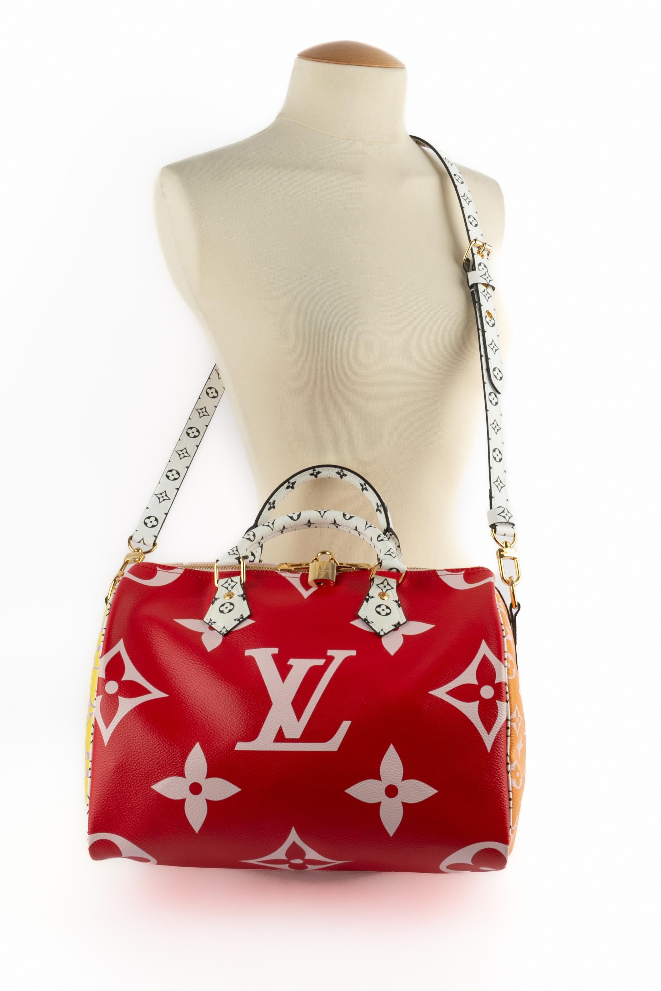 Louis Vuitton 30 Speedy Tasche 2019 limitierte Auflage im Angebot 8