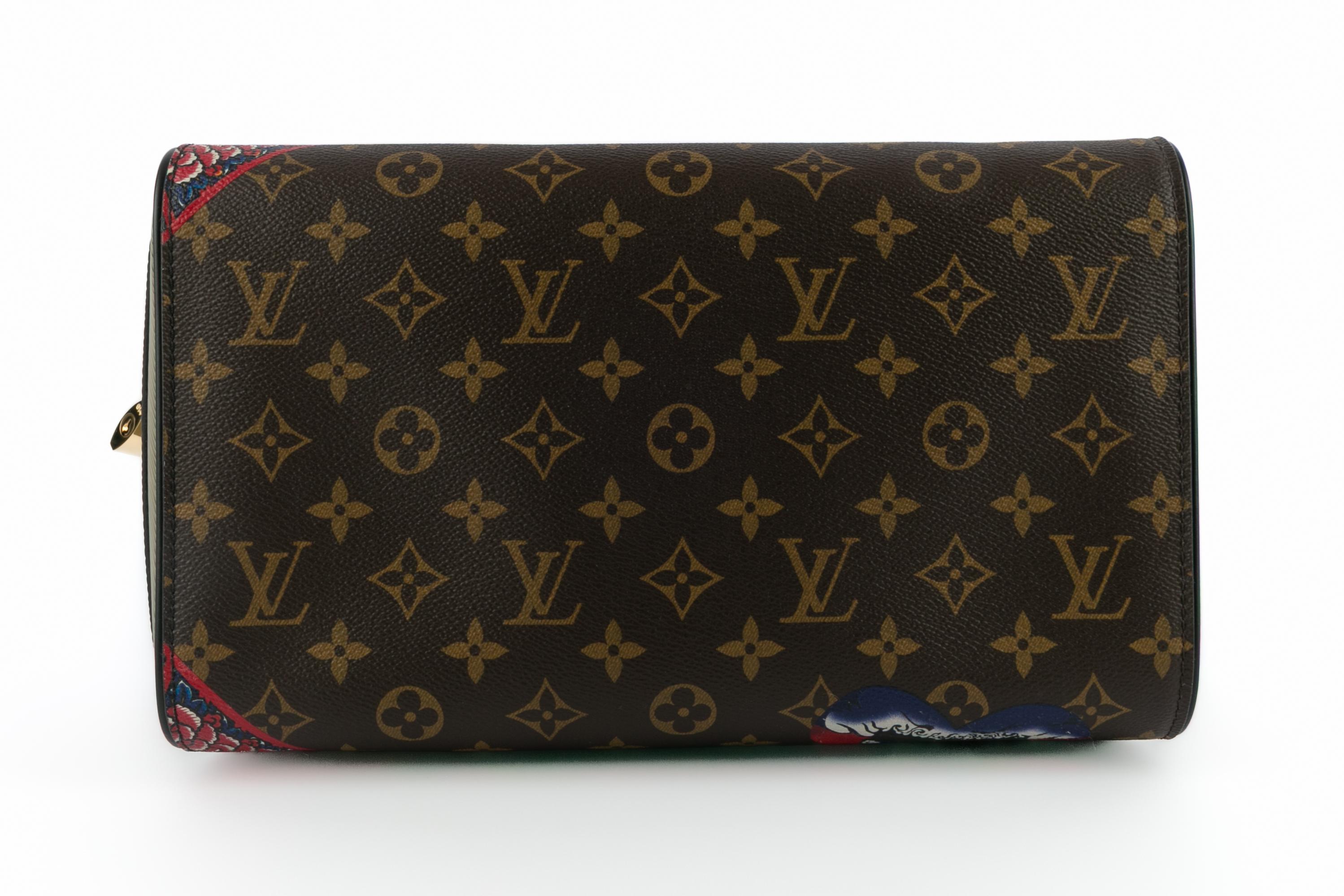 Louis Vuitton 30 kabuki speedy bag 2017 limitierte Auflage im Angebot 1