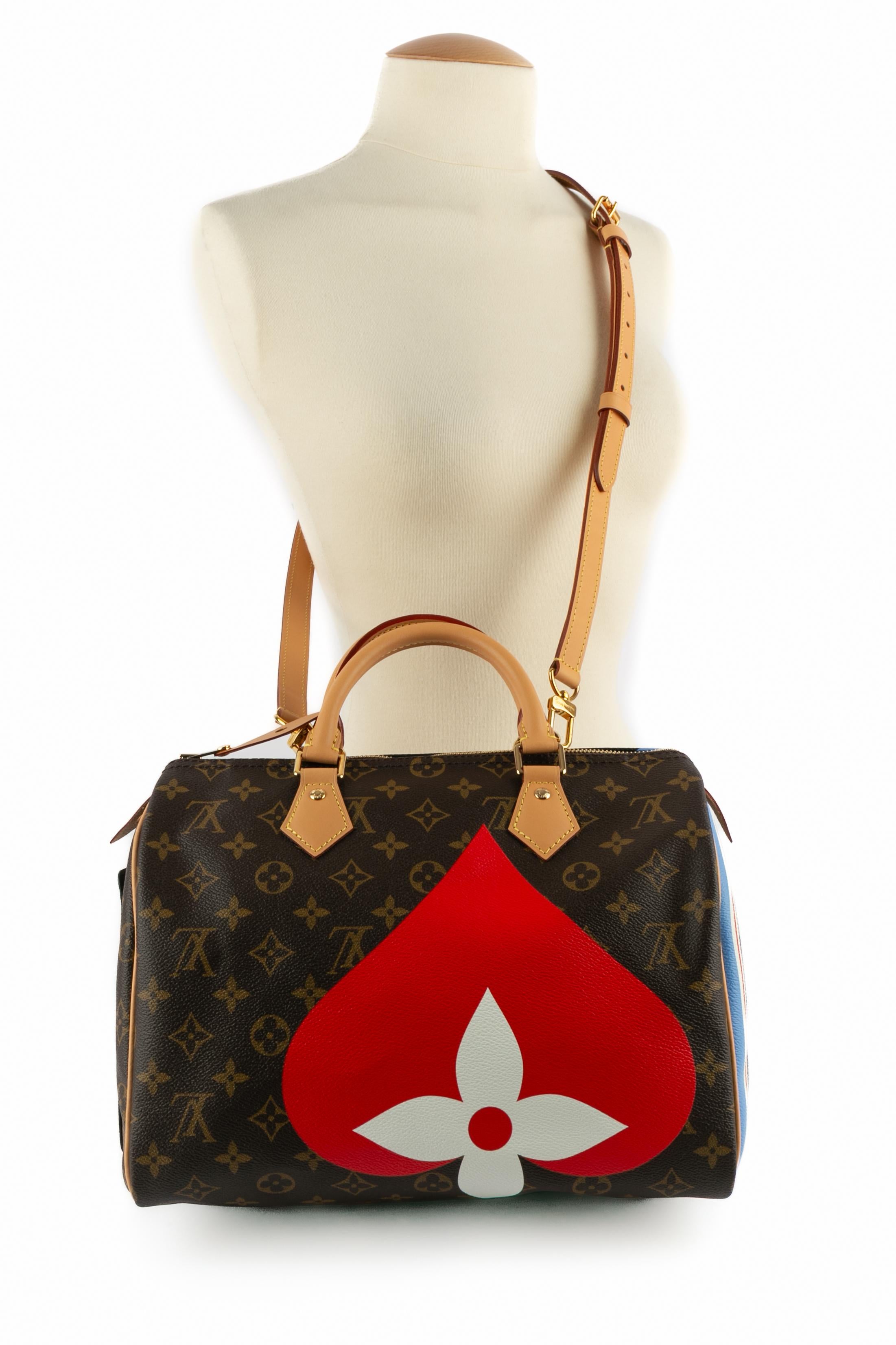 Louis Vuitton 30 Game Speedy Tasche 2020 limitierte Auflage im Angebot 8