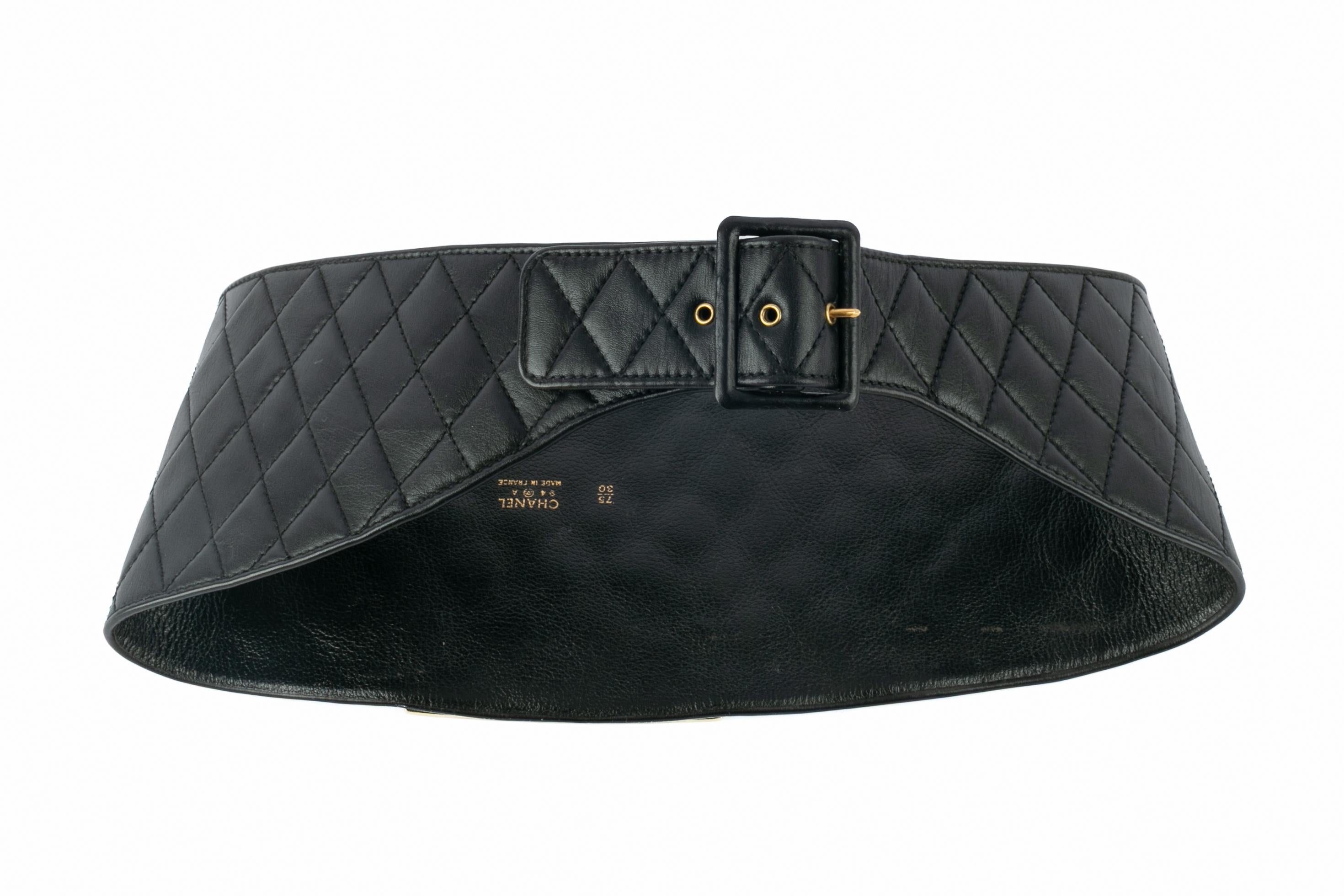 Nero Cintura Chanel Autunno 1994 in vendita
