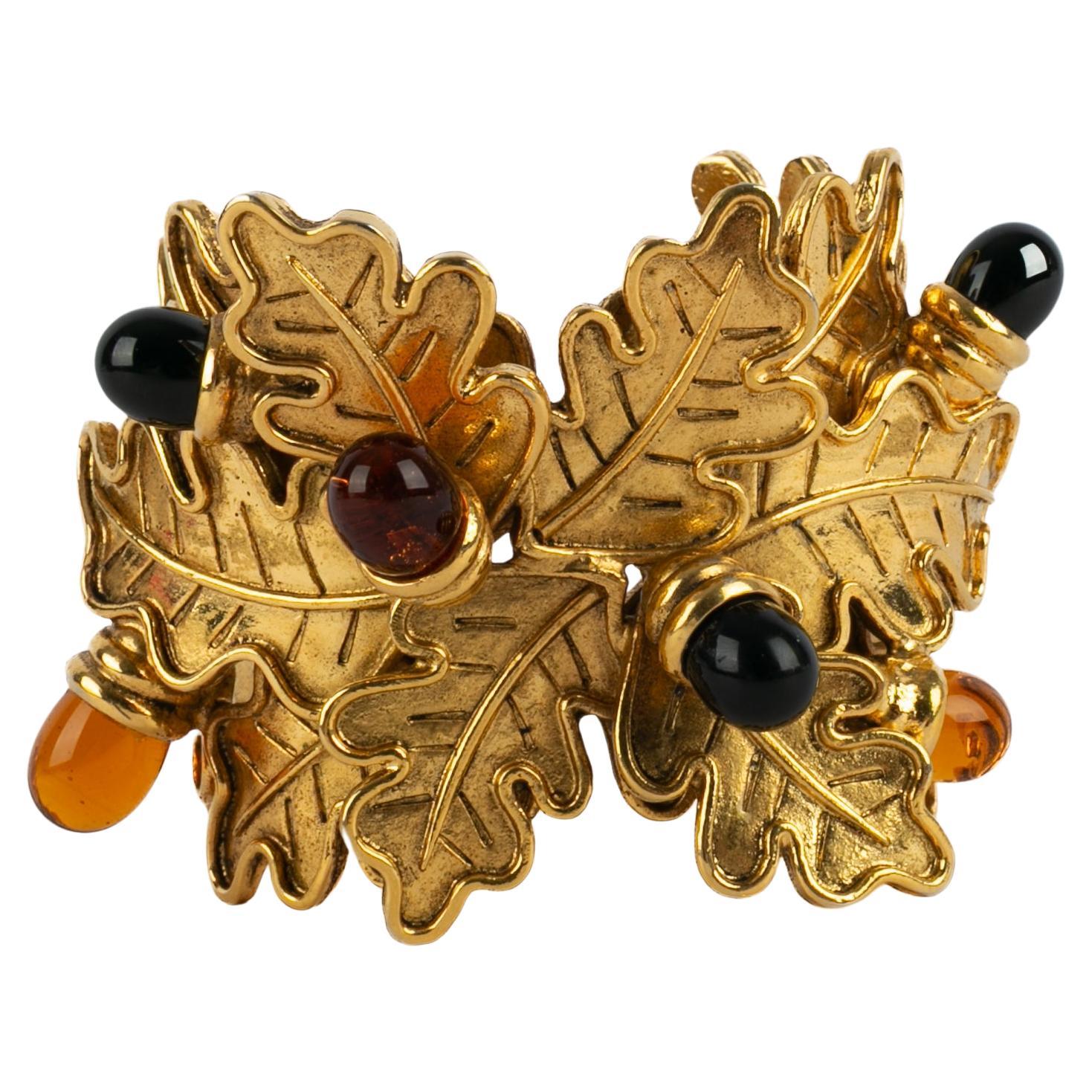 Loewe cuff bracelet 1990s For Sale