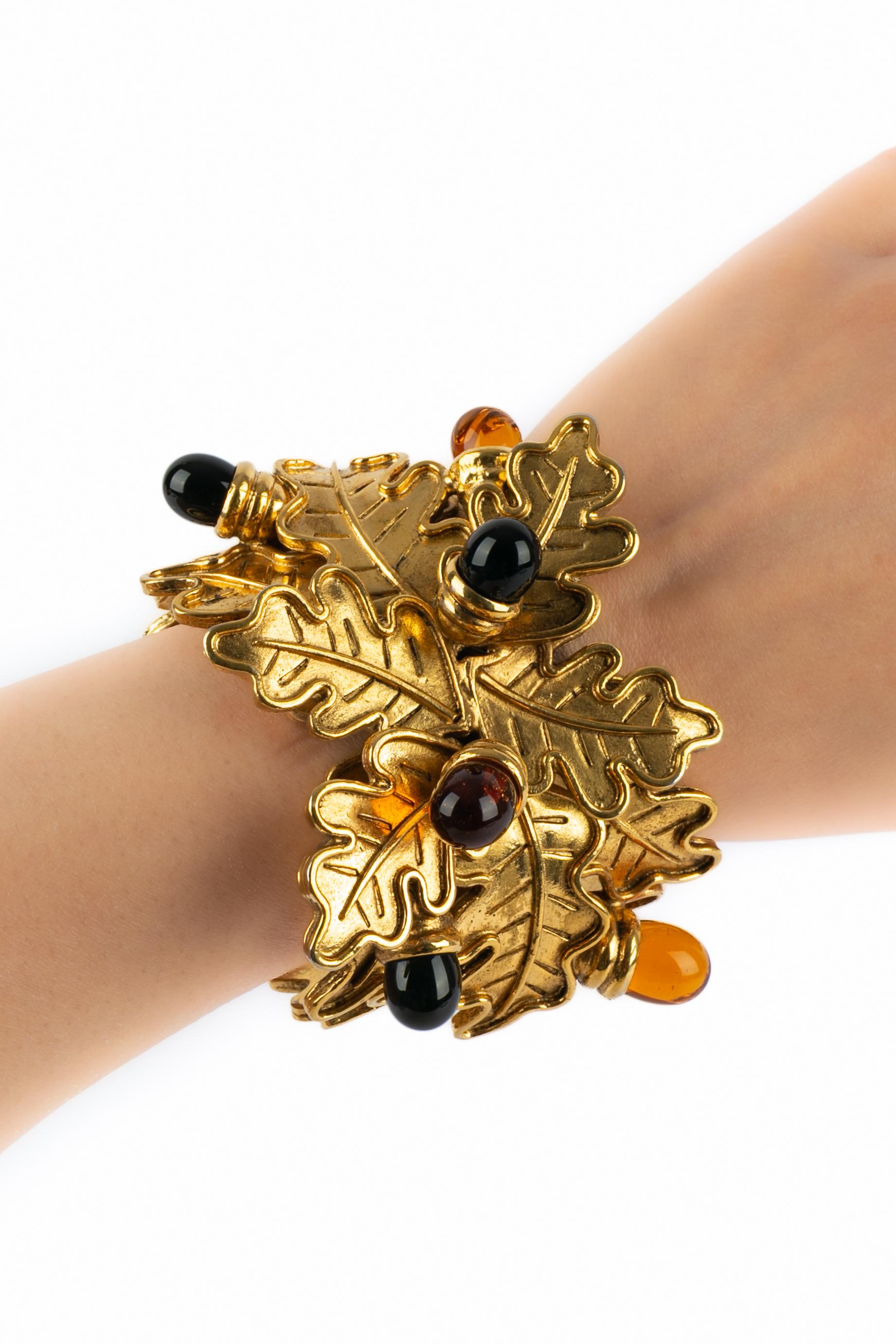 Loewe cuff bracelet 1990s For Sale 5