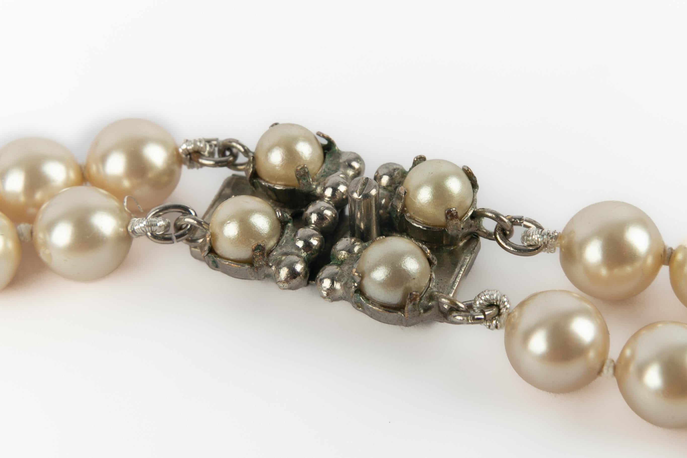 Collana di perle Dior (attribuita a Dior) in vendita 3