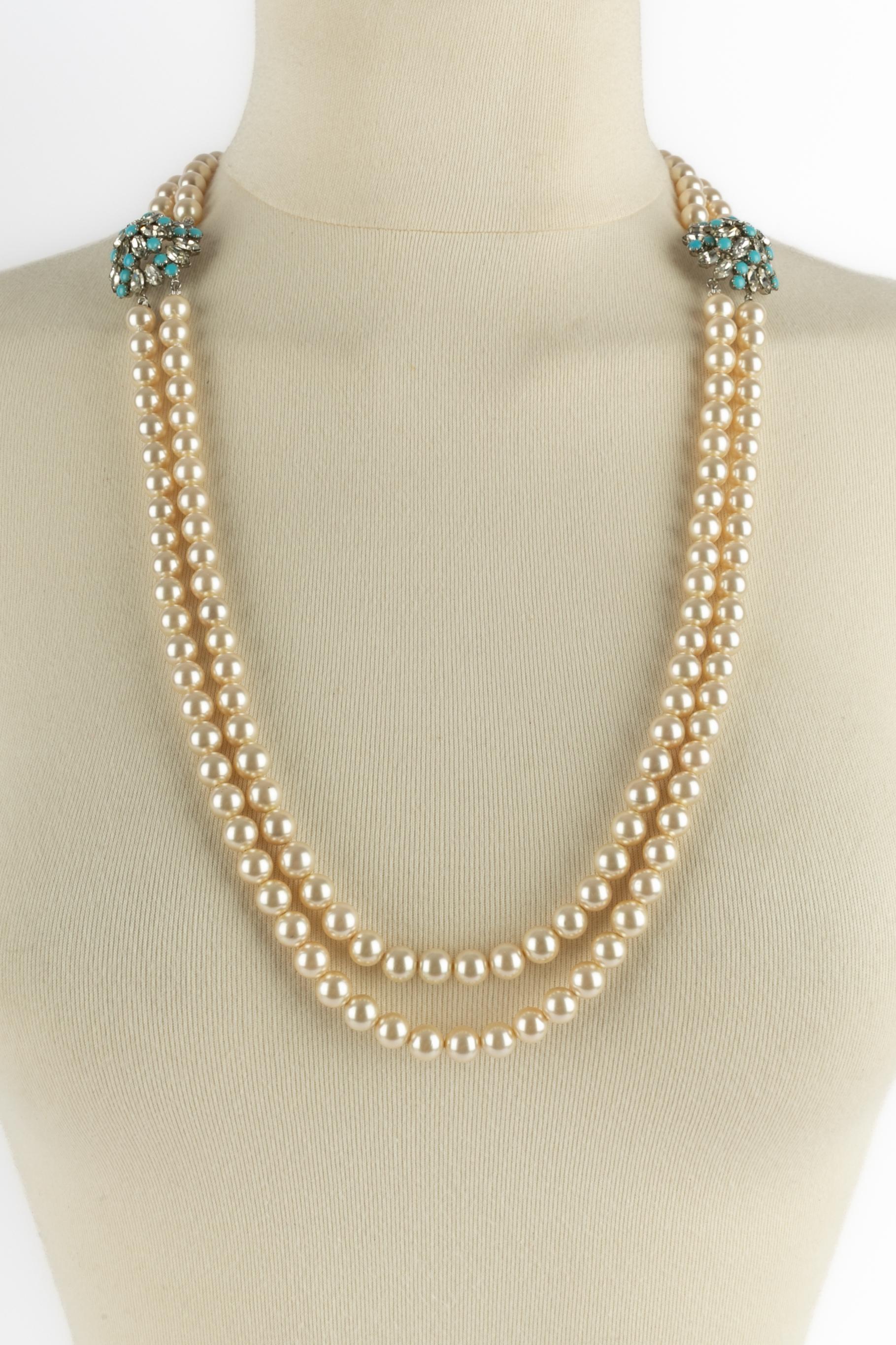 Collana di perle Dior (attribuita a Dior) in vendita 7