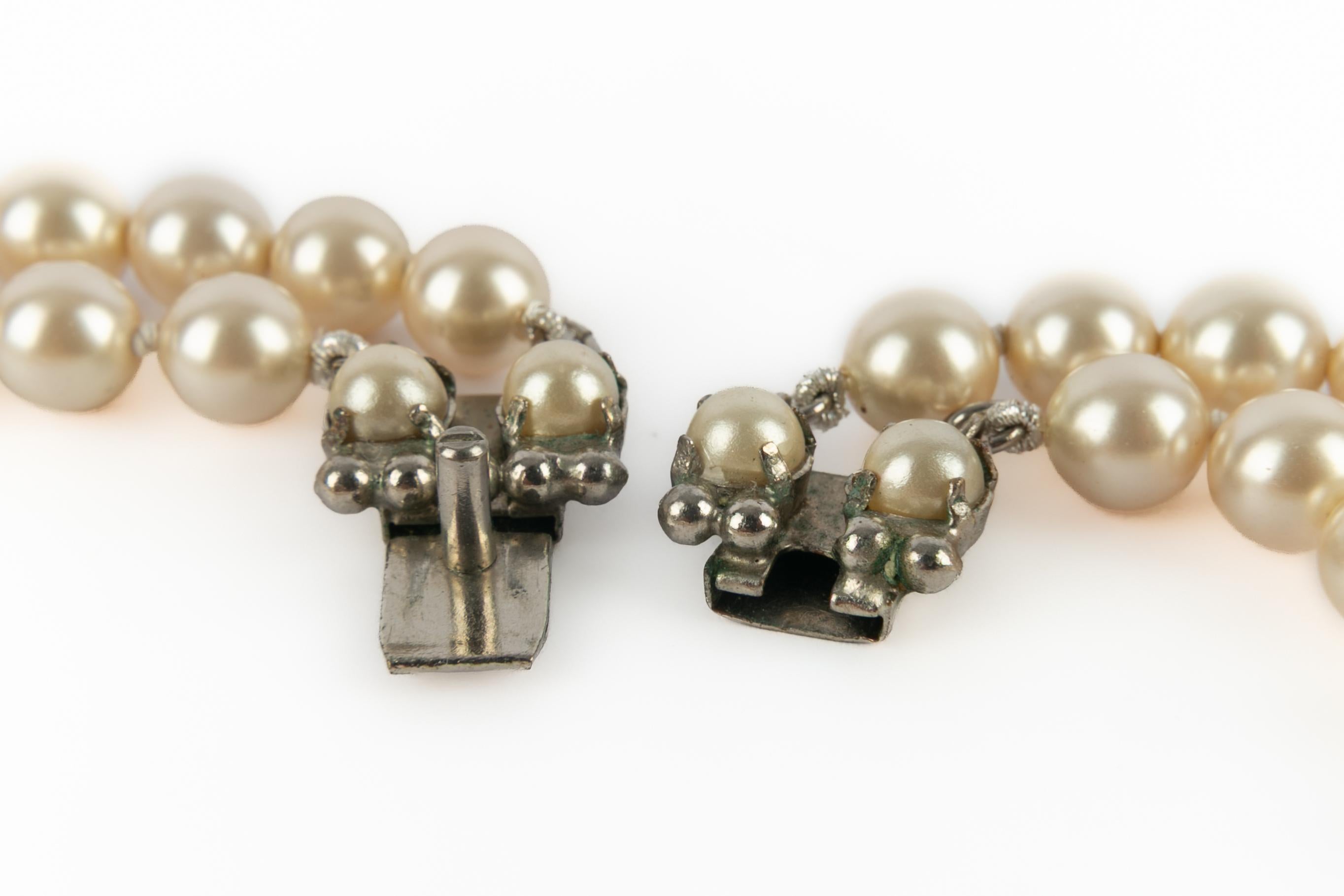 Collana di perle Dior (attribuita a Dior) in vendita 5