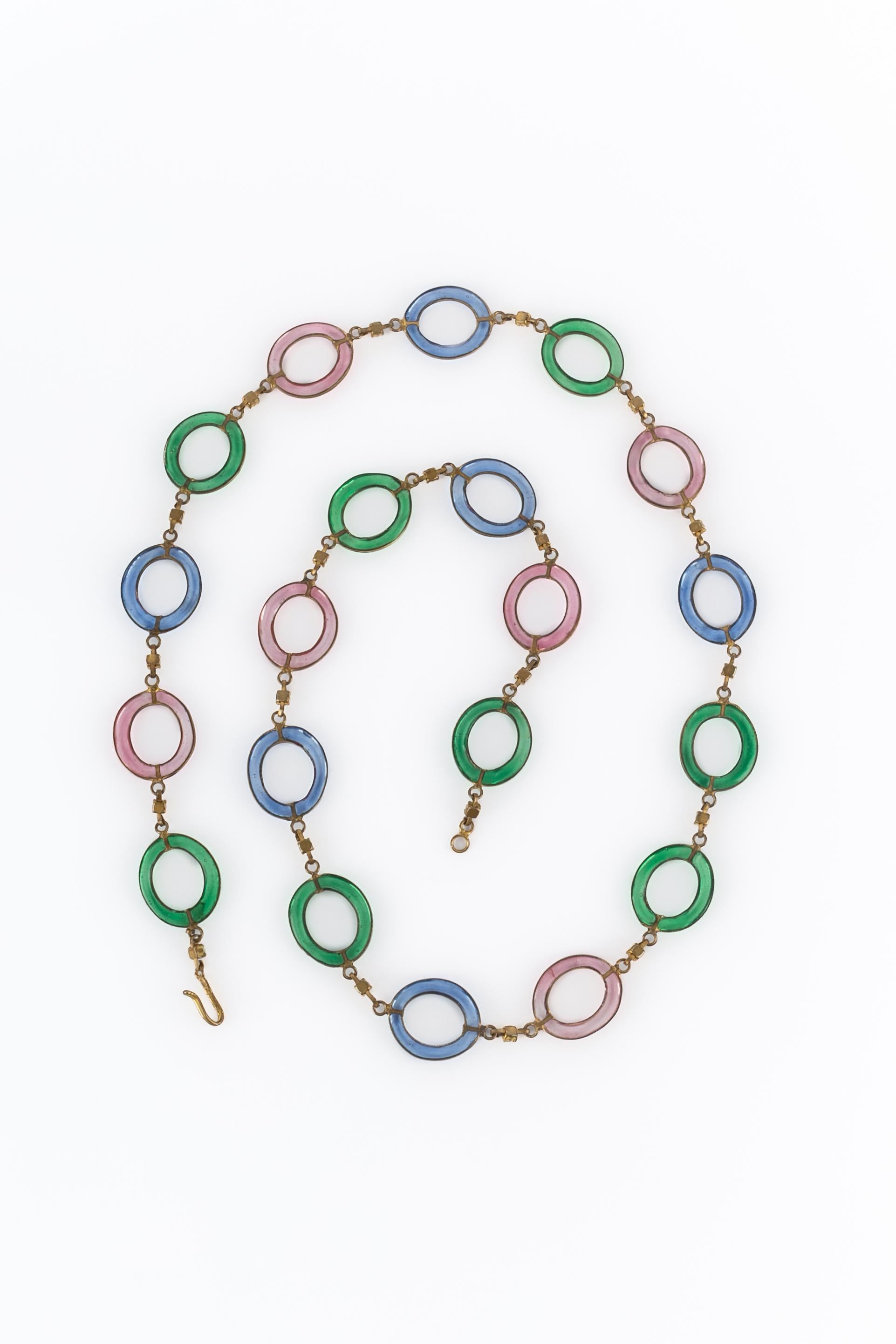 Collar antiguo Gripoix en Excelente estado para la venta en SAINT-OUEN-SUR-SEINE, FR