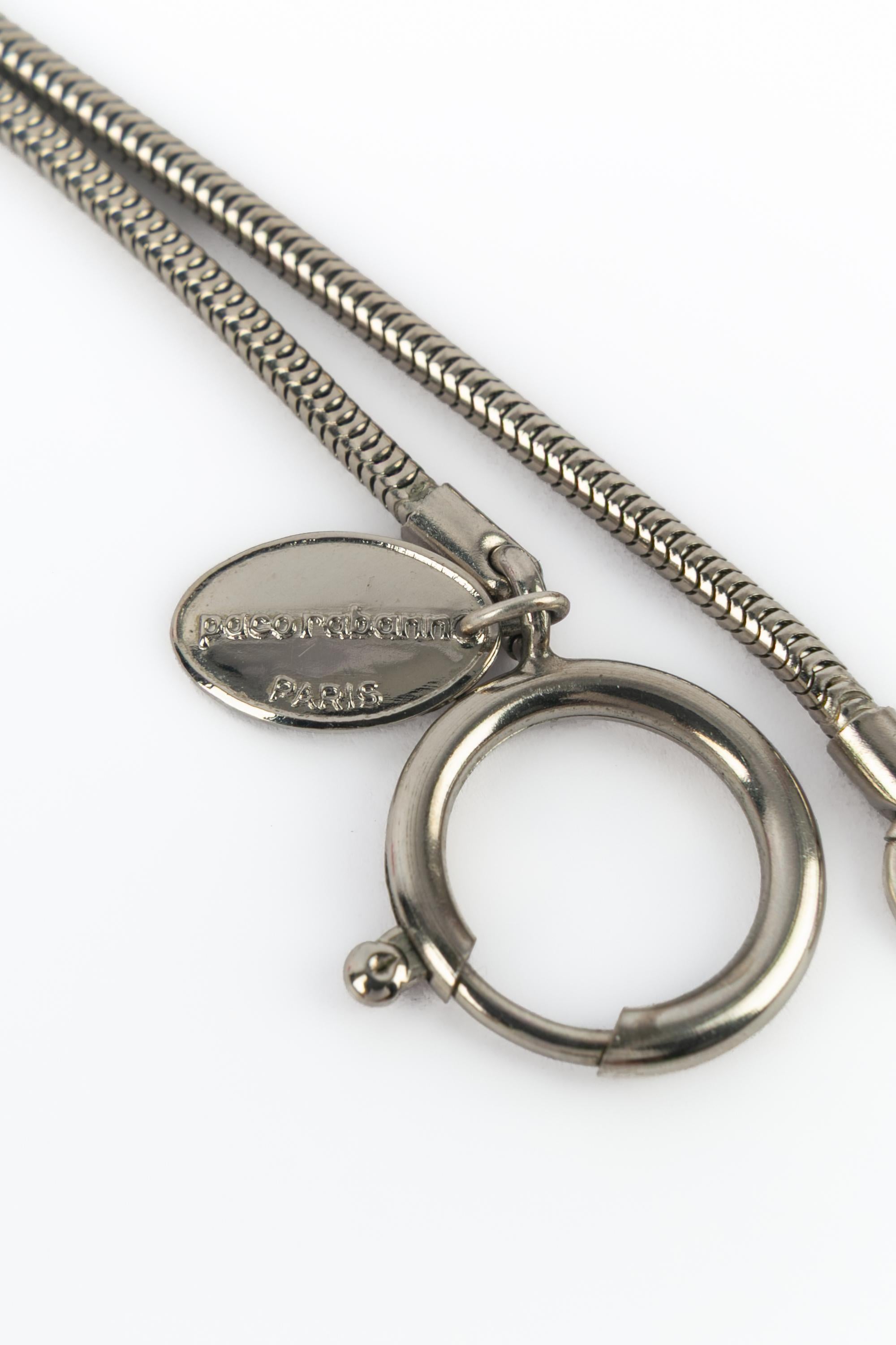 Collier à pendentifs Paco Rabanne en vente 2