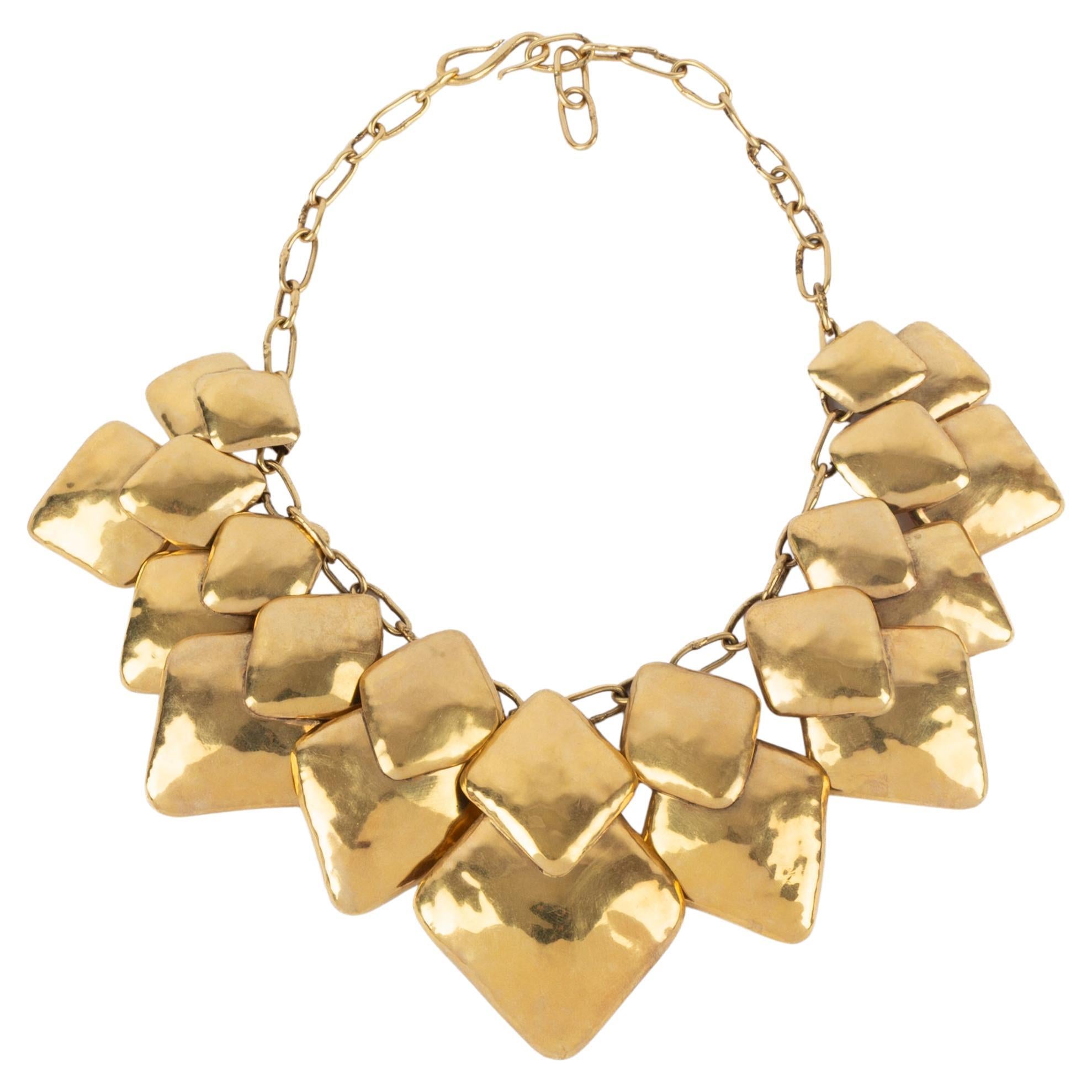 Collana d'oro Frances Patiky Stein in vendita