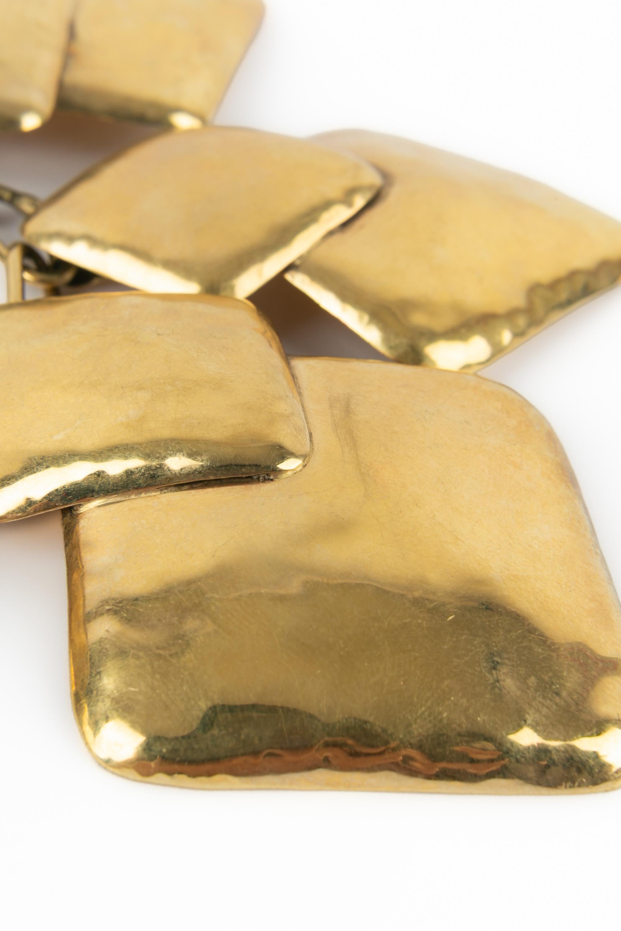 Donna Collana d'oro Frances Patiky Stein in vendita