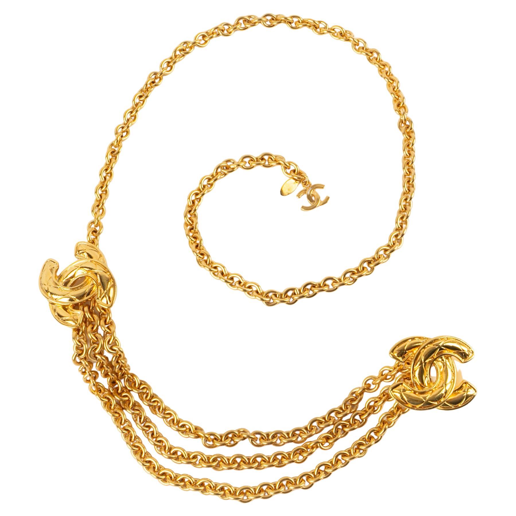 Ceinture Chanel cc