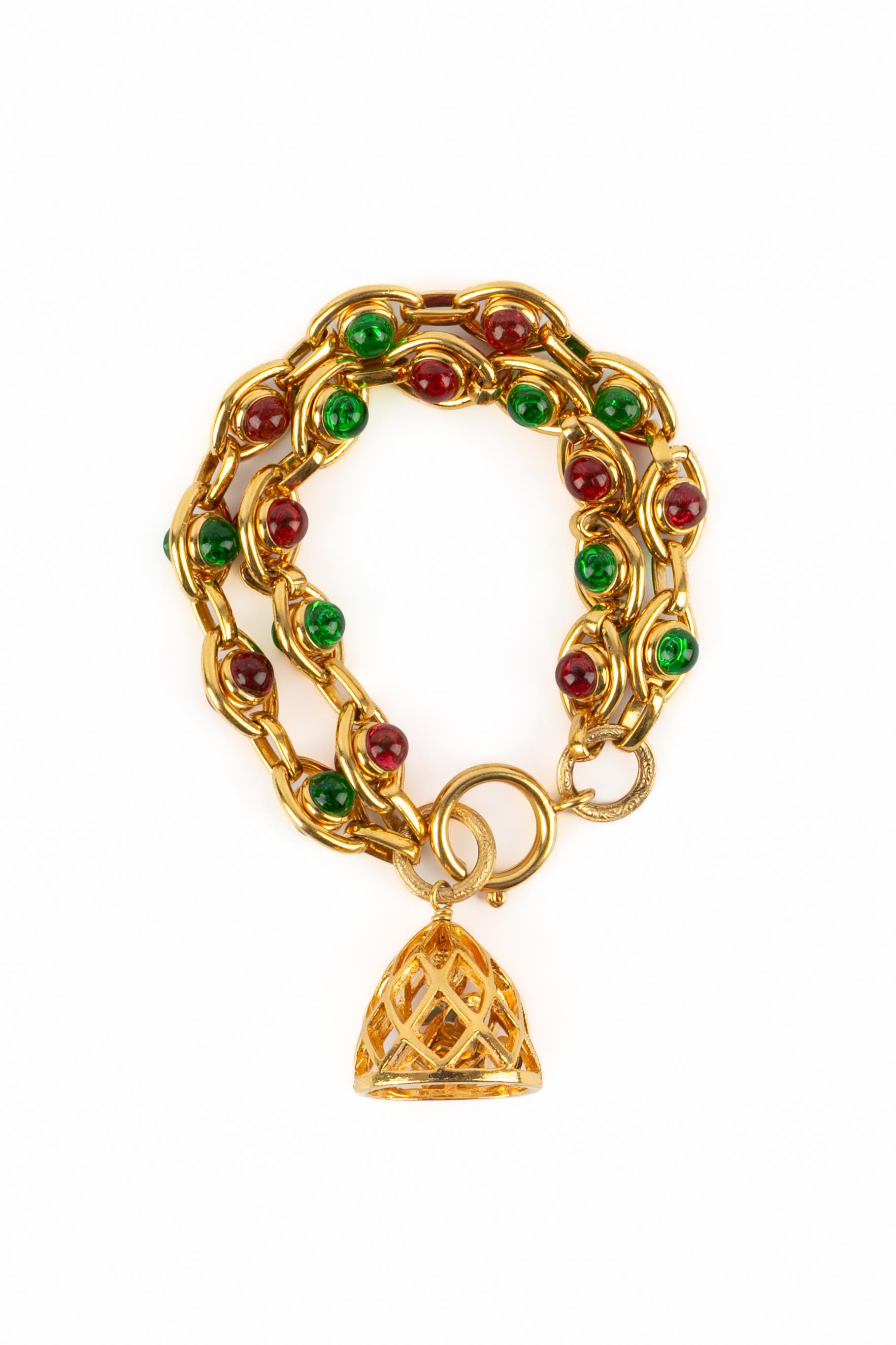 Bracciale Chanel anni '90 In condizioni ottime in vendita a SAINT-OUEN-SUR-SEINE, FR